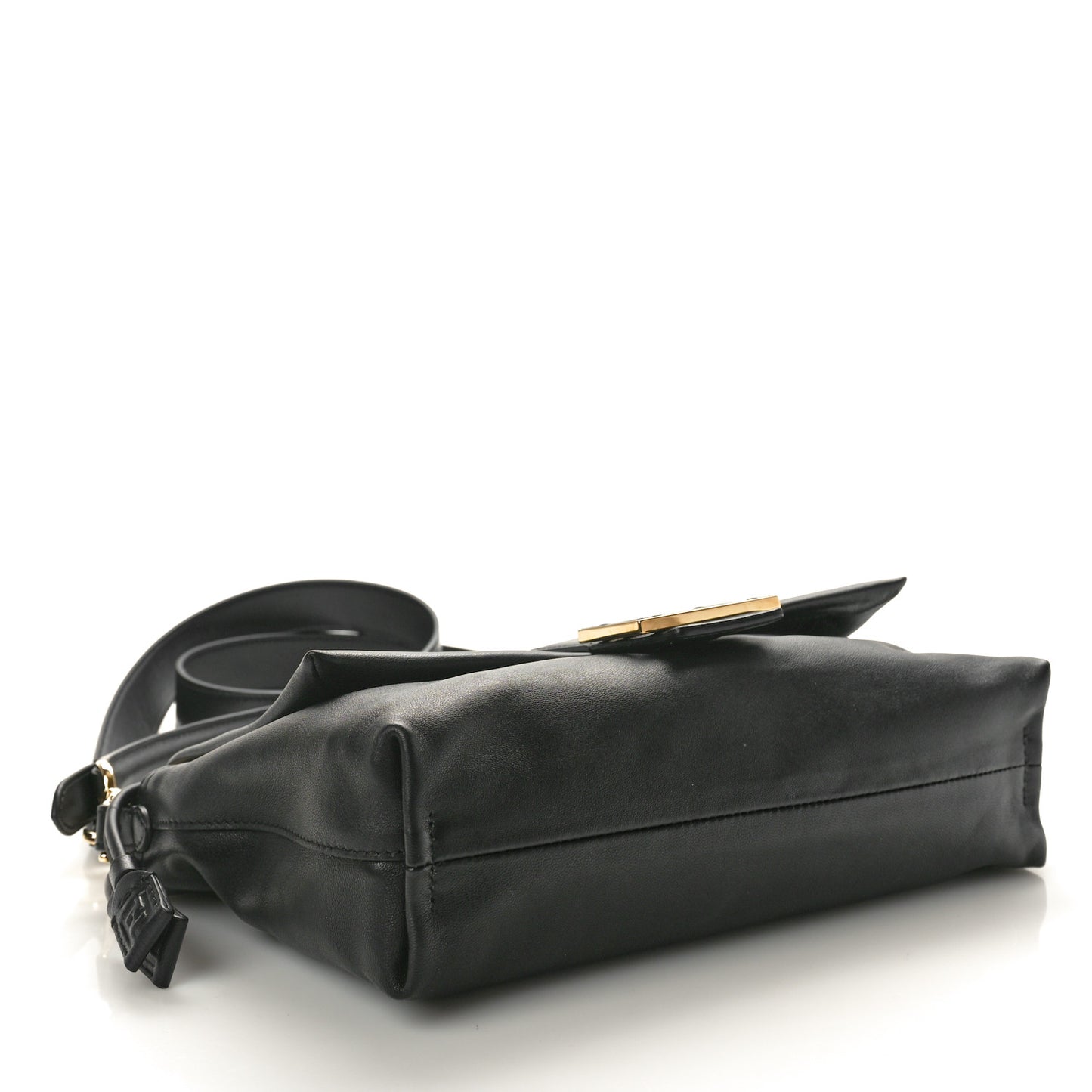 Nappa Medium Mamma Baguette Black