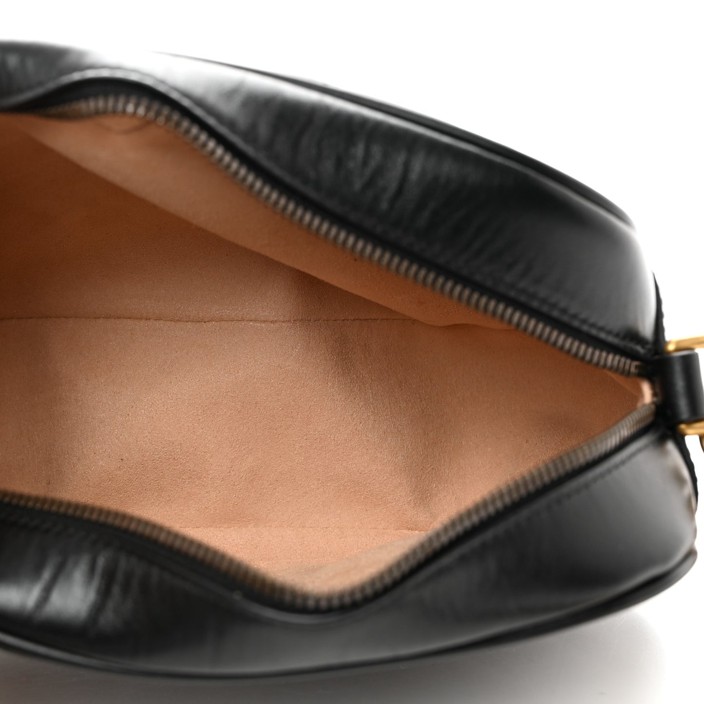 Calfskin Matelasse Small GG Marmont Chain Shoulder Bag Black