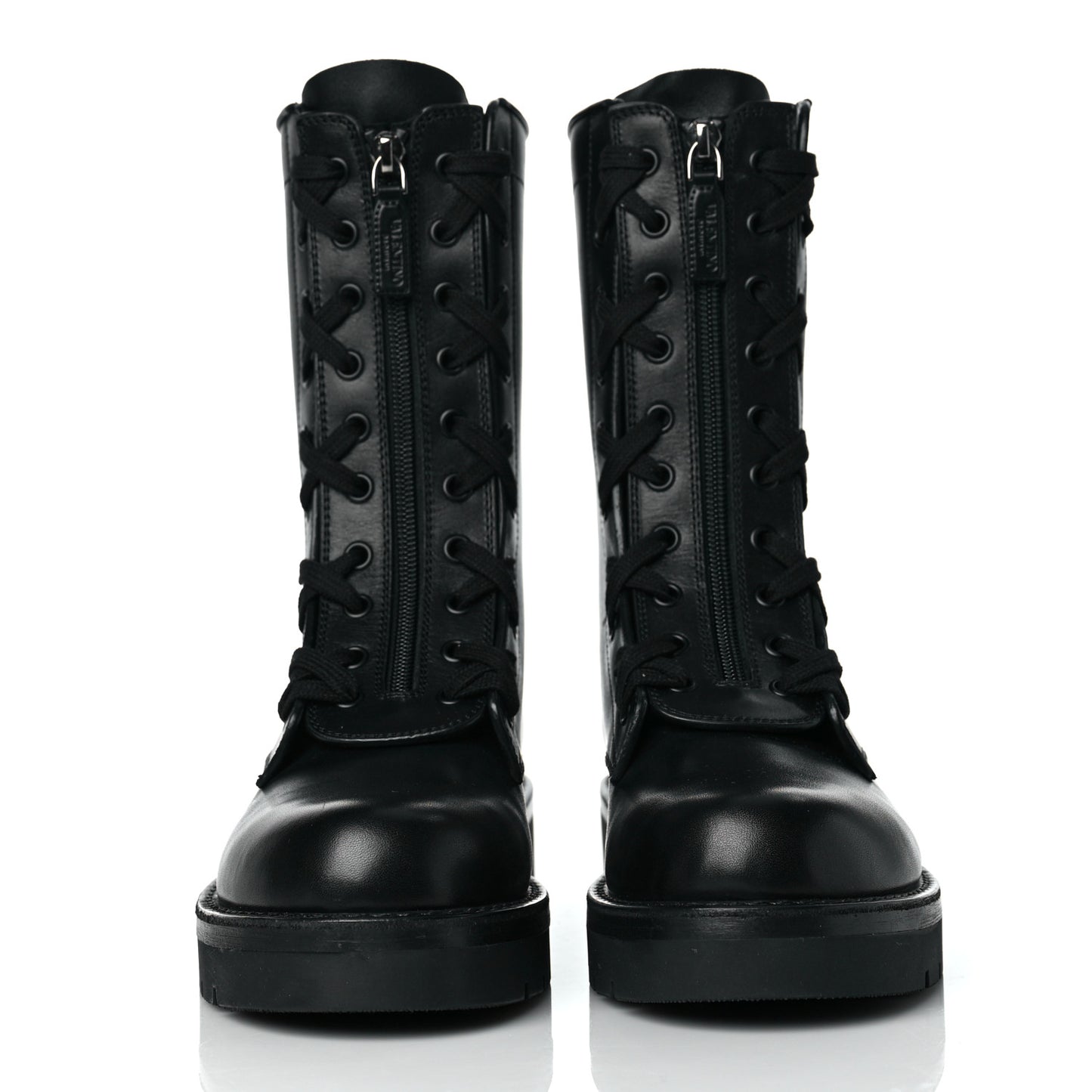 Calfskin XCombat 20/40mm Boots 39.5 Black