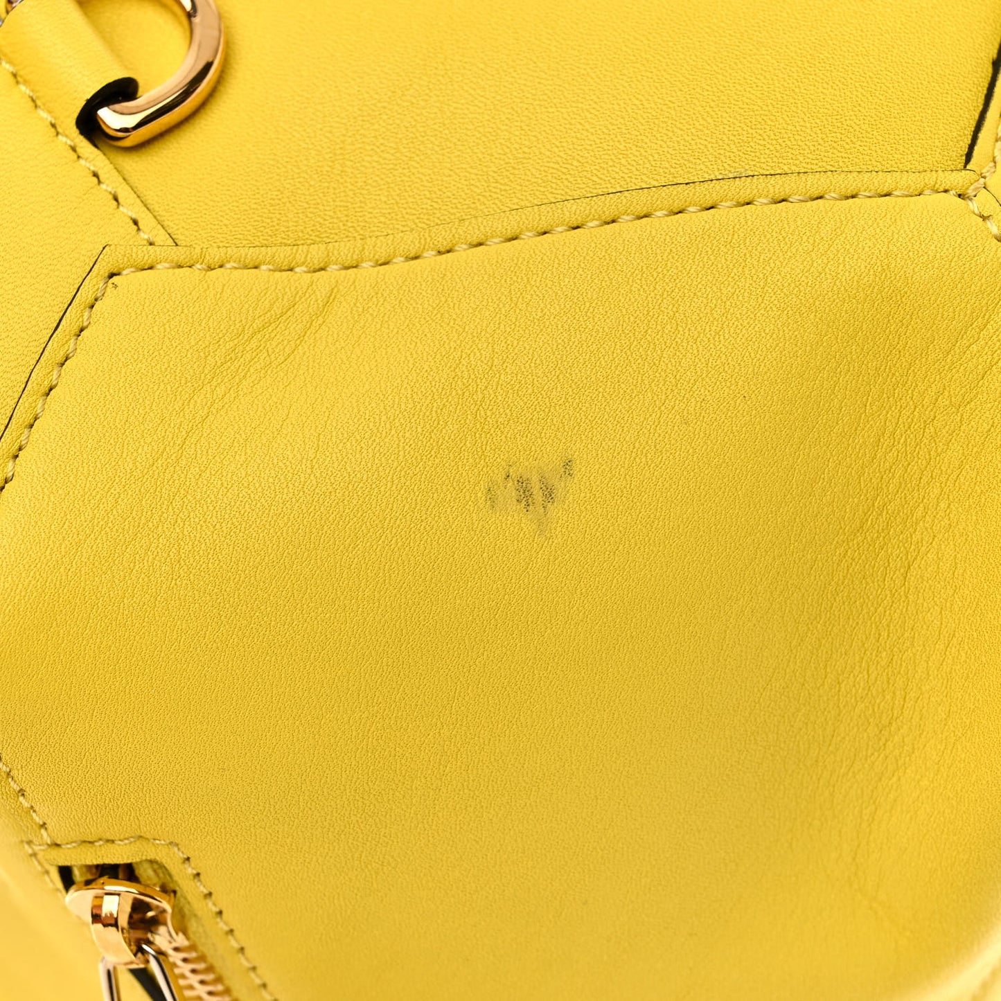 Calfskin Puzzle Hobo Lemon