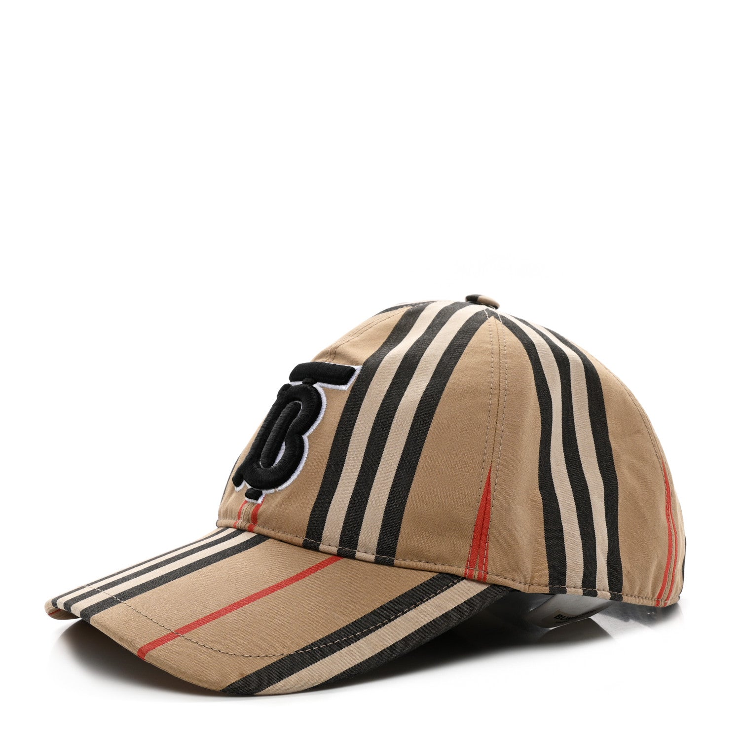 Burberry Cotton Vintage Check Monogram Baseball Hat M Archive Beige 1 of 10