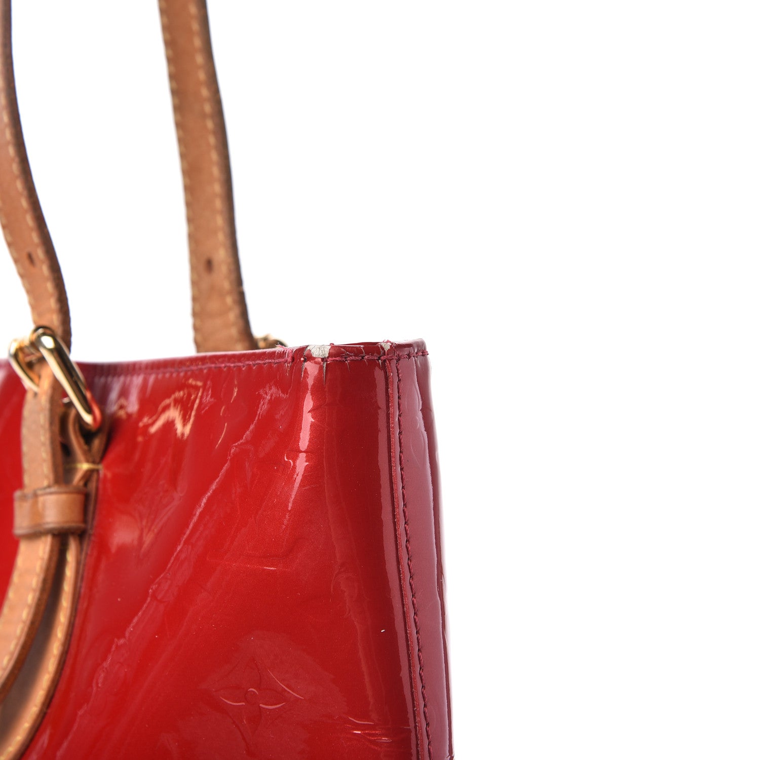 Louis Vuitton Vernis Brentwood Pomme D'Amour 12 of 12