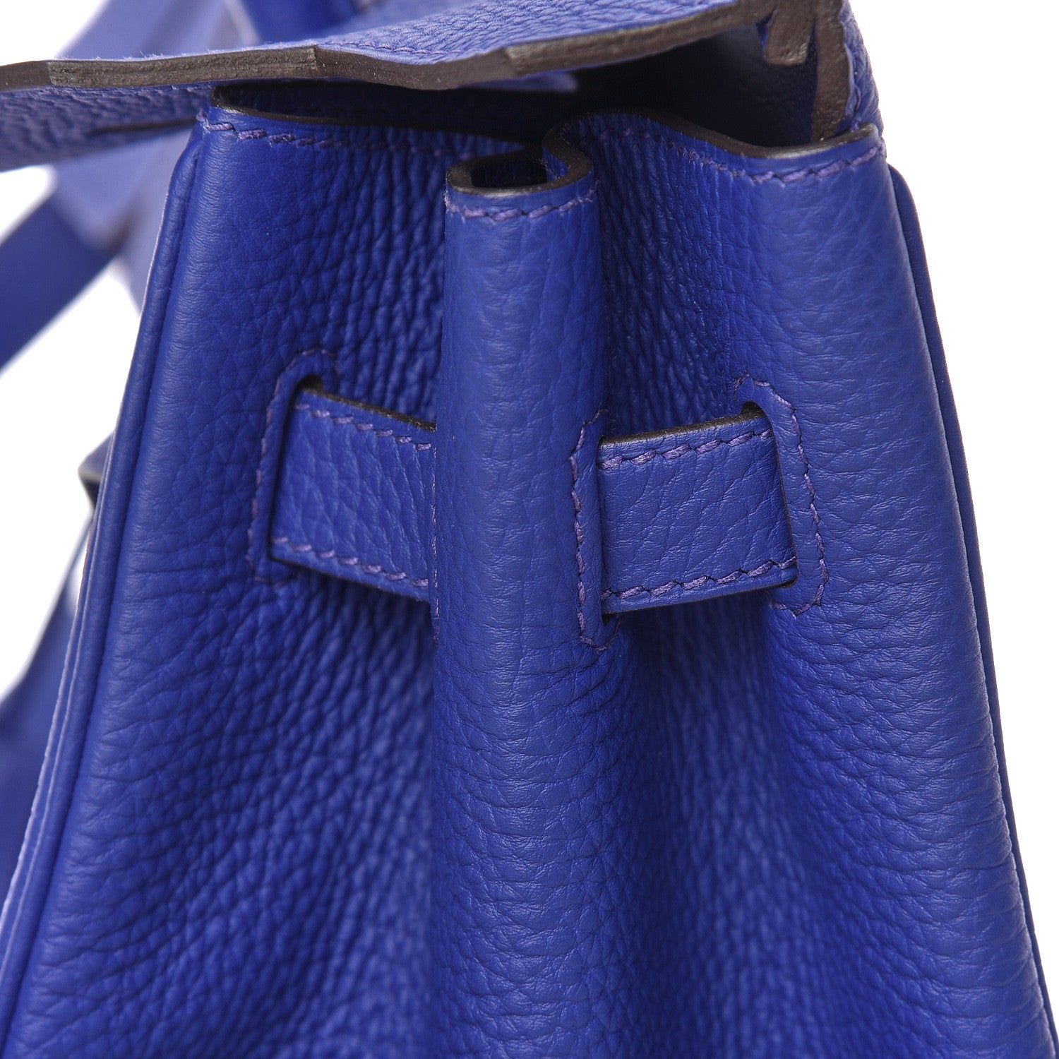 Hermes Togo Birkin 35 Bleu Electrique 13 of 35