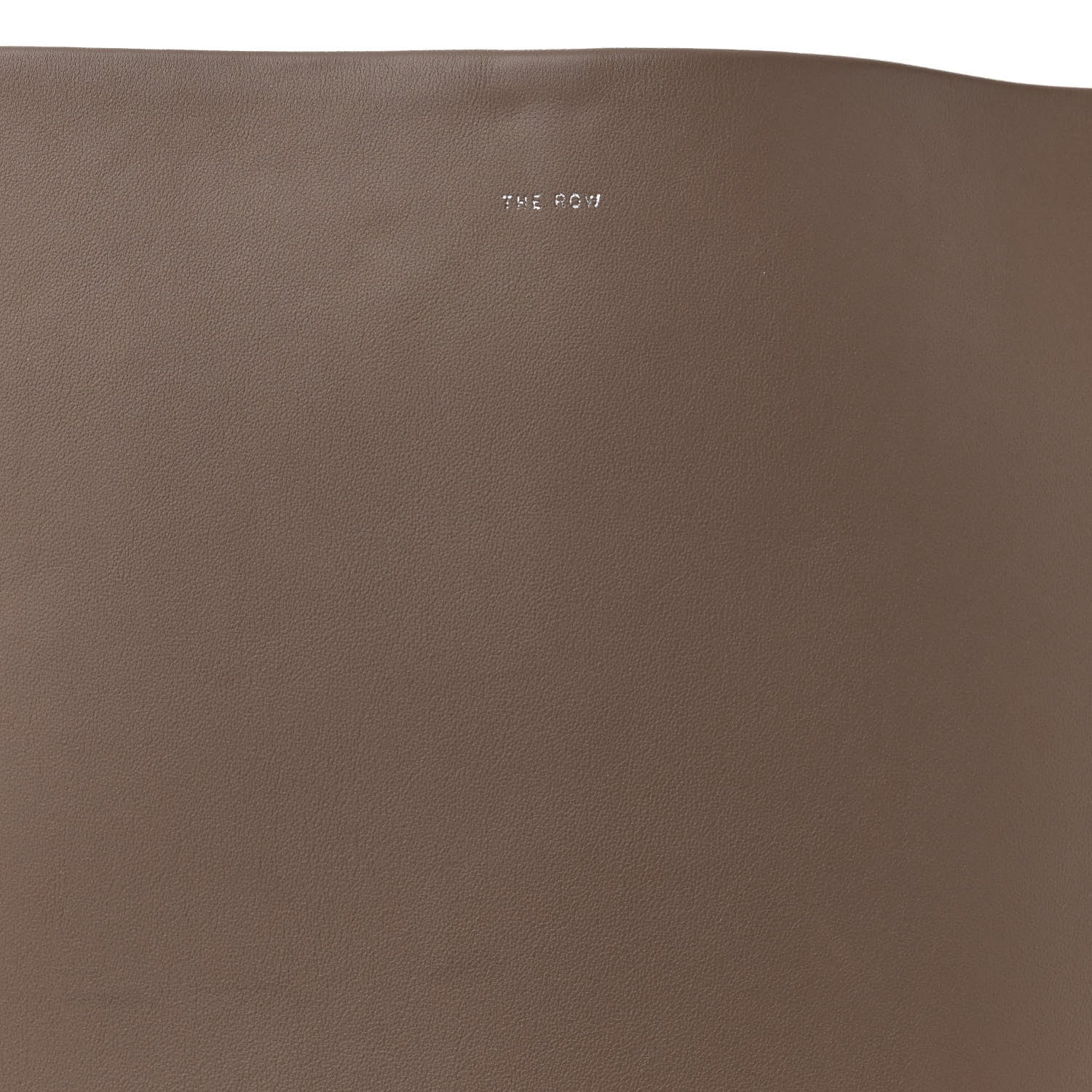 The Row Grained Calfskin Large N/S Park Tote French Grey 8 of 15