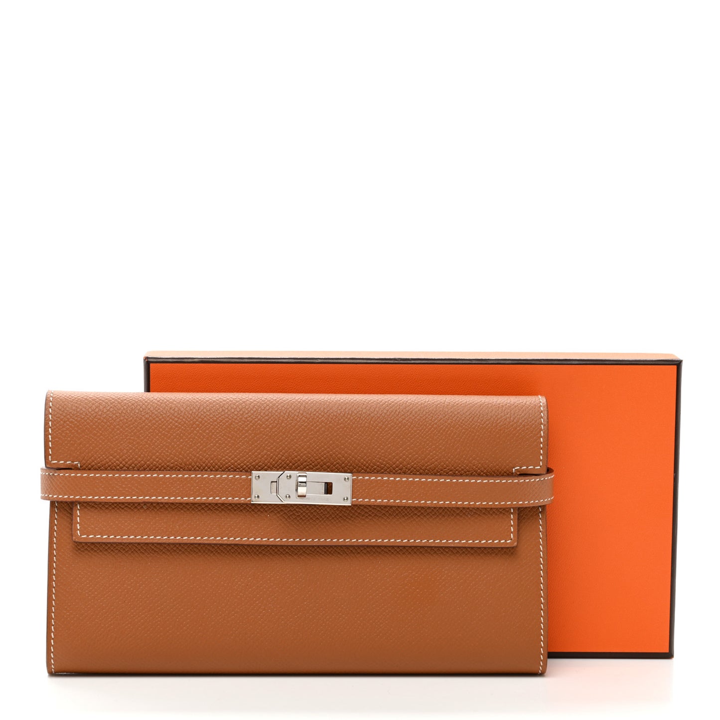 Epsom Kelly Longue Wallet Gold