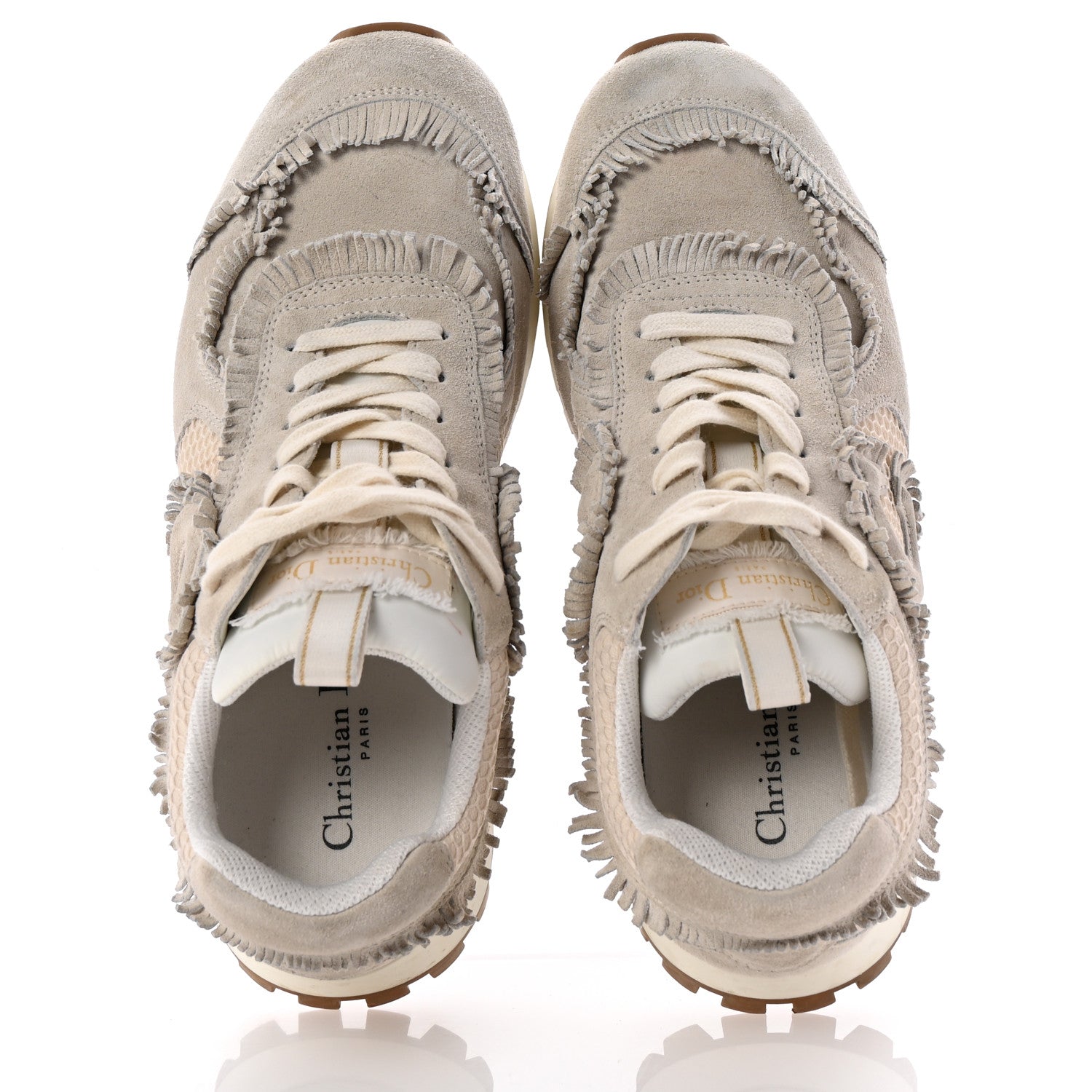 Christian Dior Suede C'est Dior Sneakers 40 Ecru 2 of 9