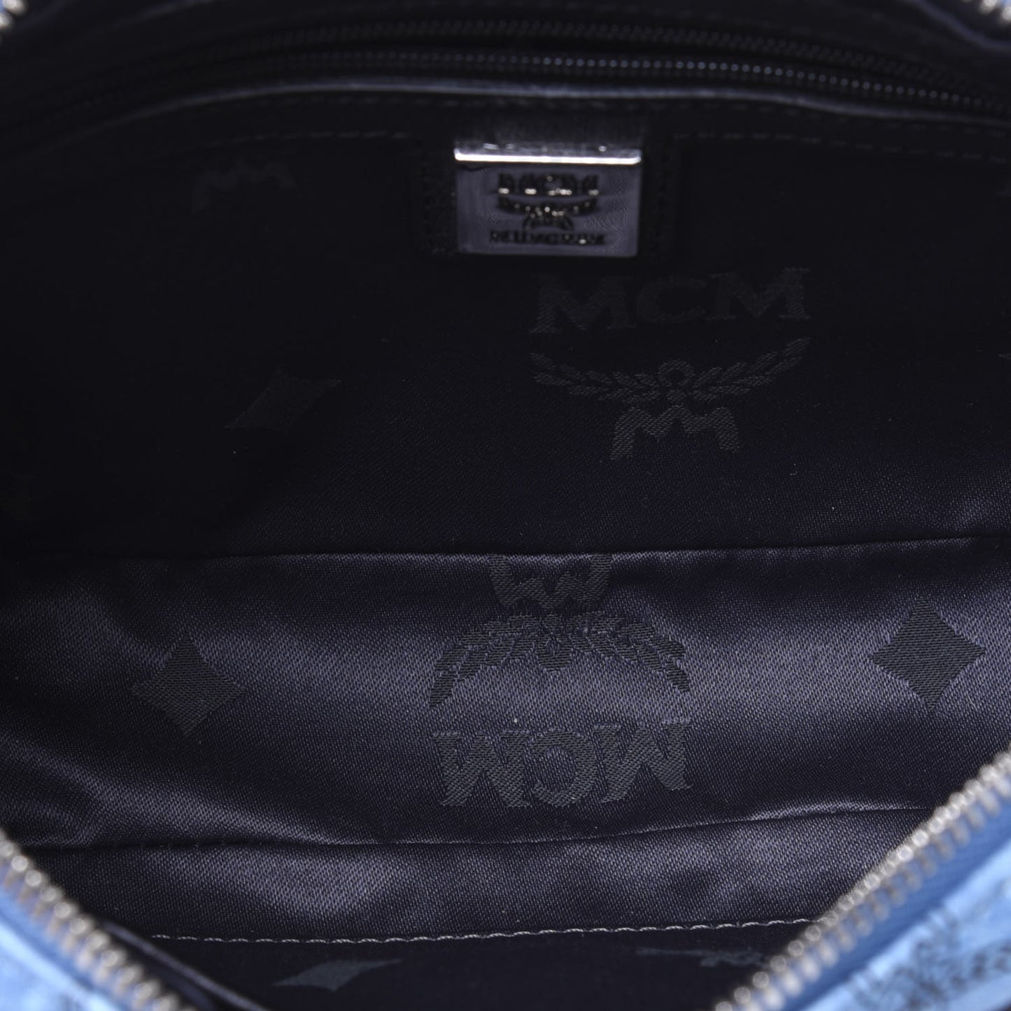 Visetos Small Heritage Line Camera Crossbody Bag Munich Blue