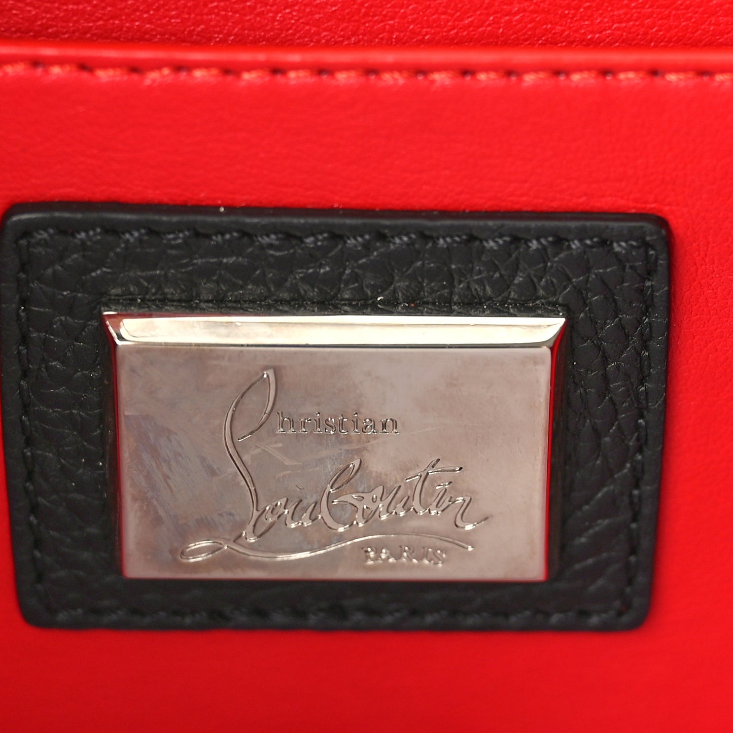 Pebbled Calfskin Medium Rubylou Shoulder Bag Black