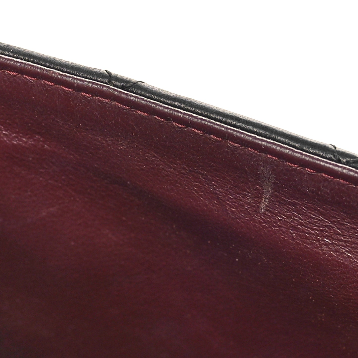 Lambskin Quilted Jumbo Single Flap Black