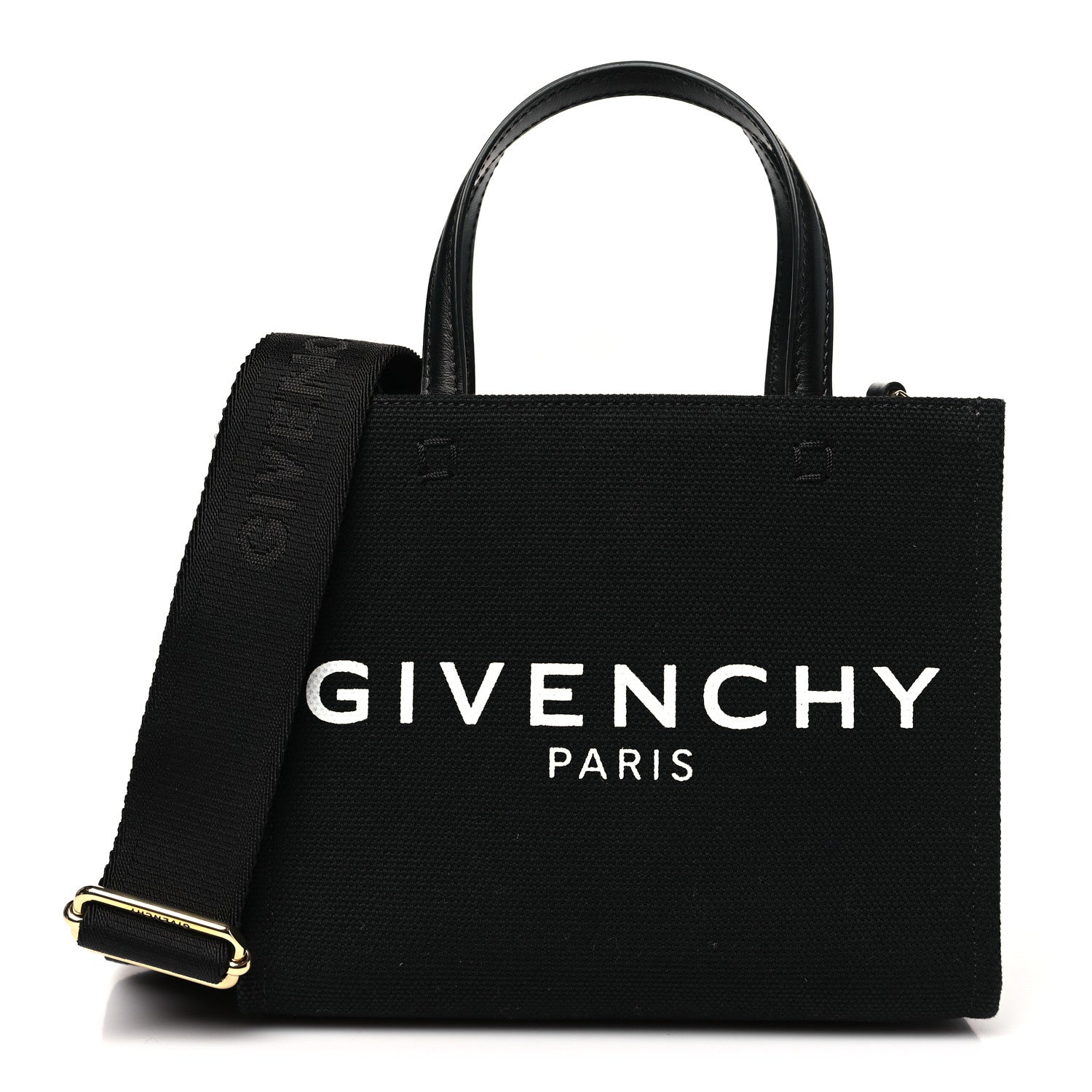 Givenchy Canvas Mini G-Tote Black 1729555 – FASHIONPHILE