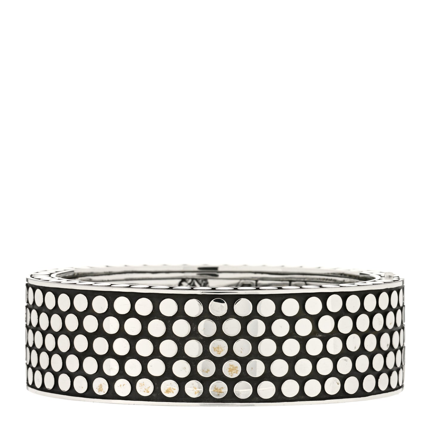 Sterling Silver Dot Bangle Bracelet
