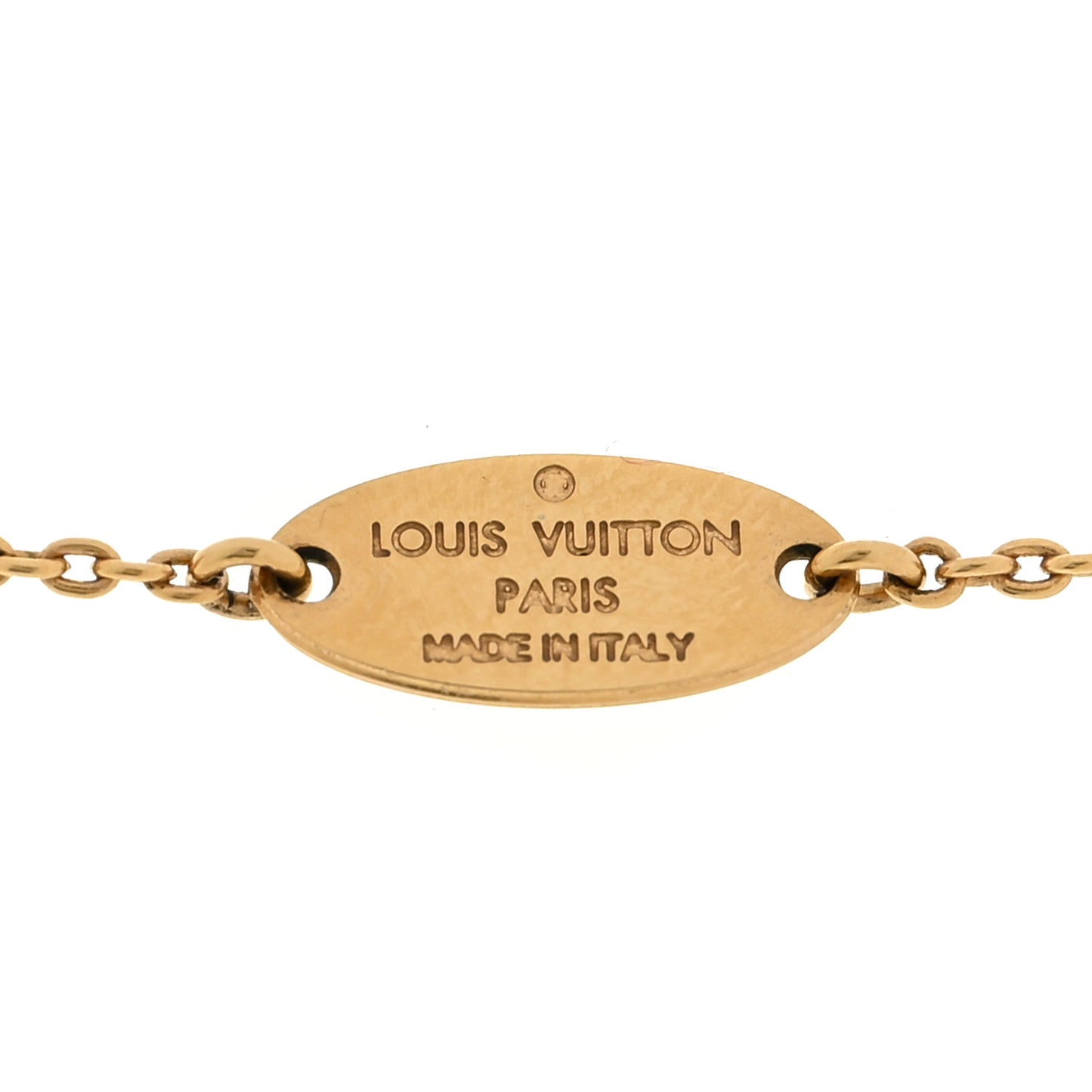 Metal Louisette Necklace Gold