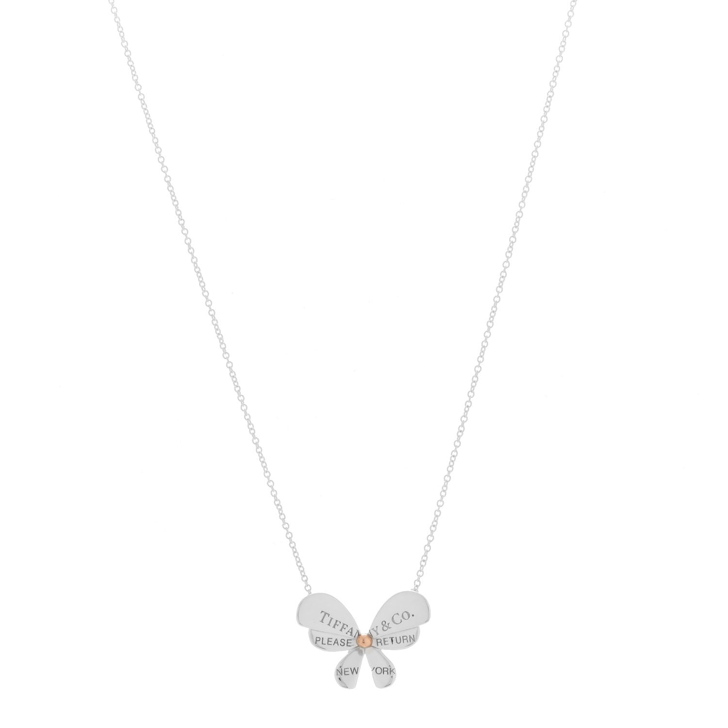 Tiffany Sterling Silver 18K Rose Gold Return to Tiffany Love Bugs