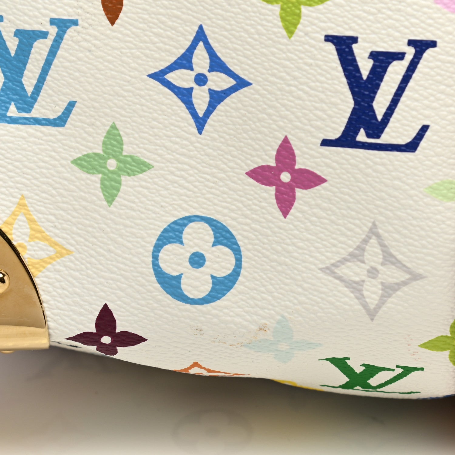 Louis Vuitton Monogram Multicolor Keepall 45 White 14 of 14