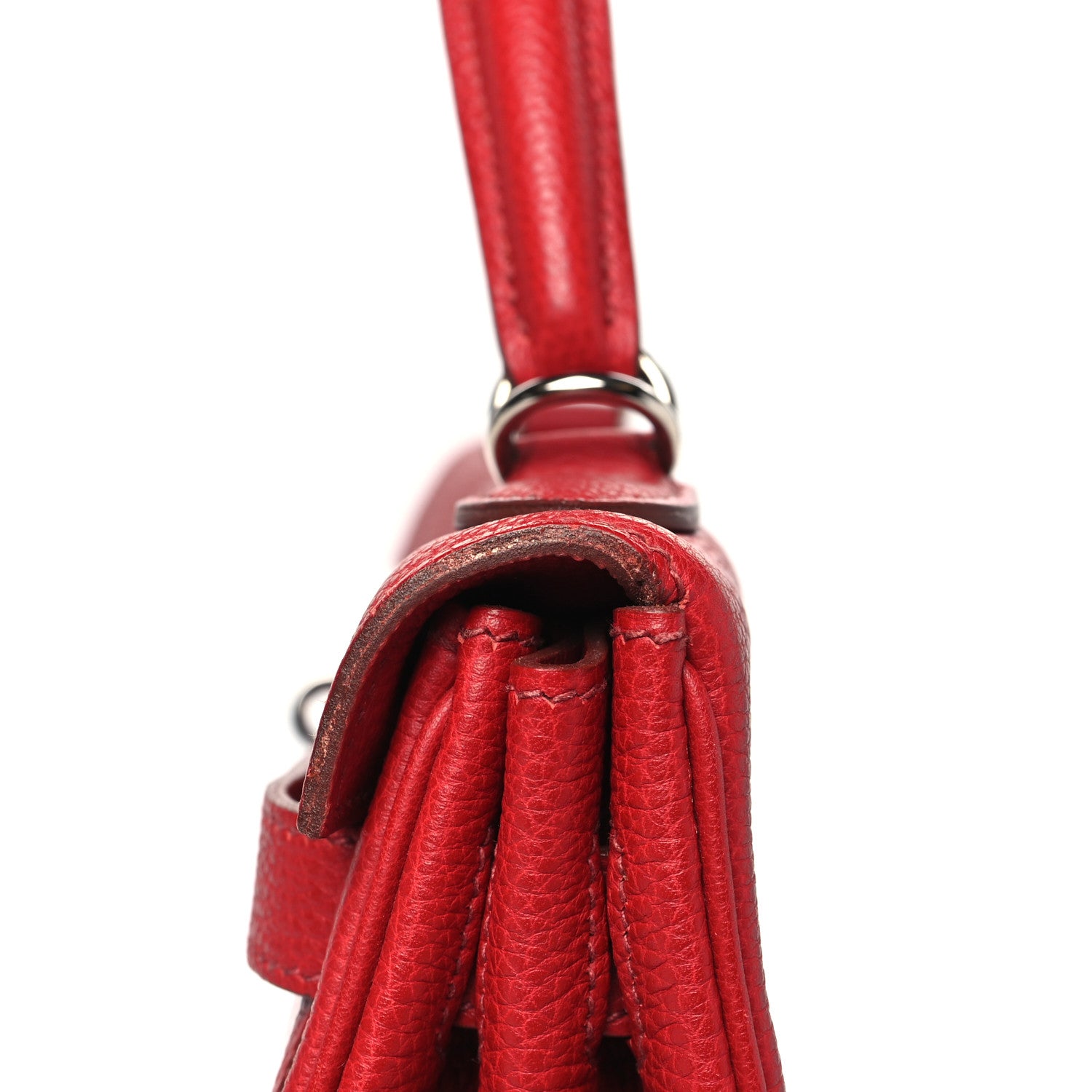 Hermes Togo Kelly Retourne 32 Rouge Vif 15 of 15