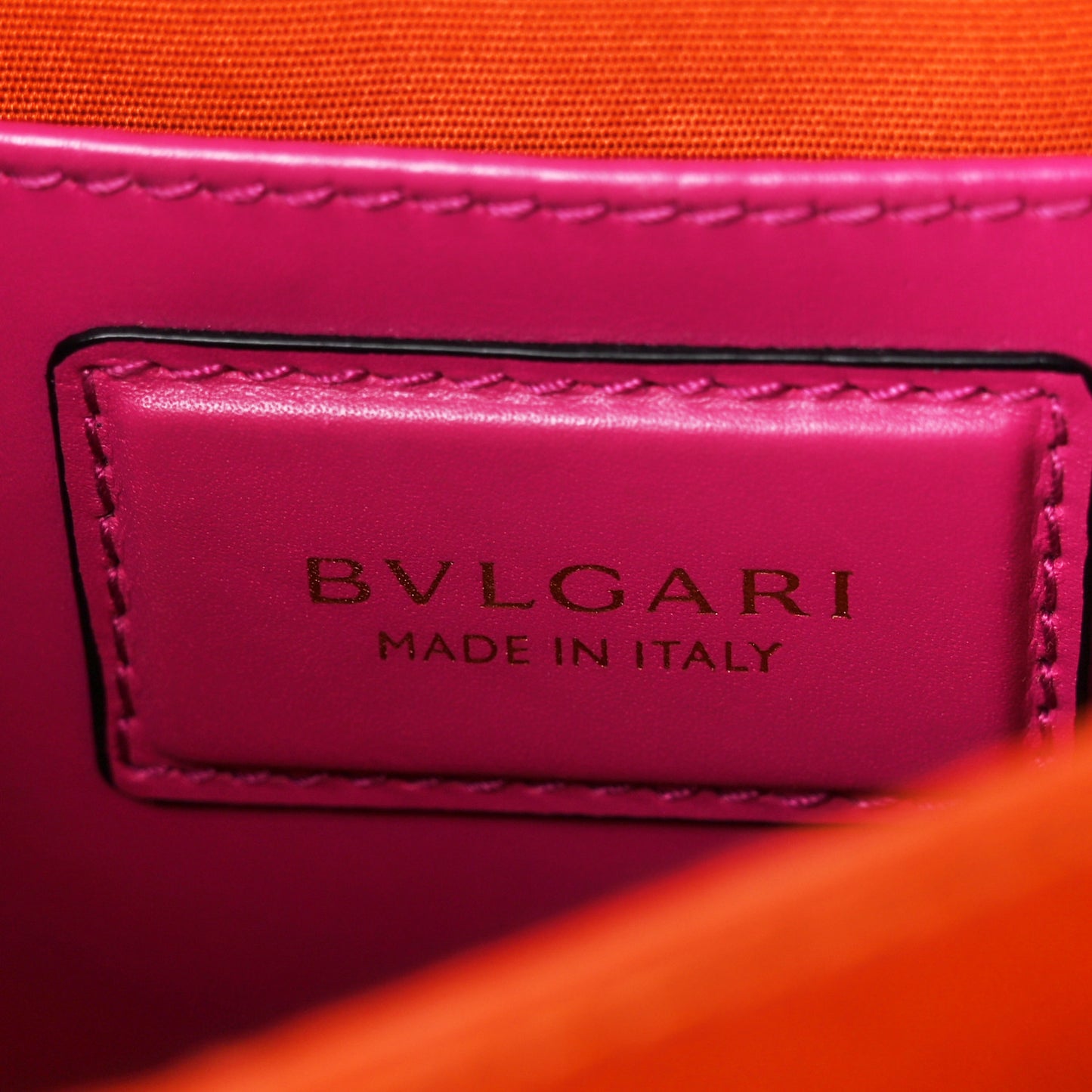 Calfskin Serpenti Forever Top Handle Pink