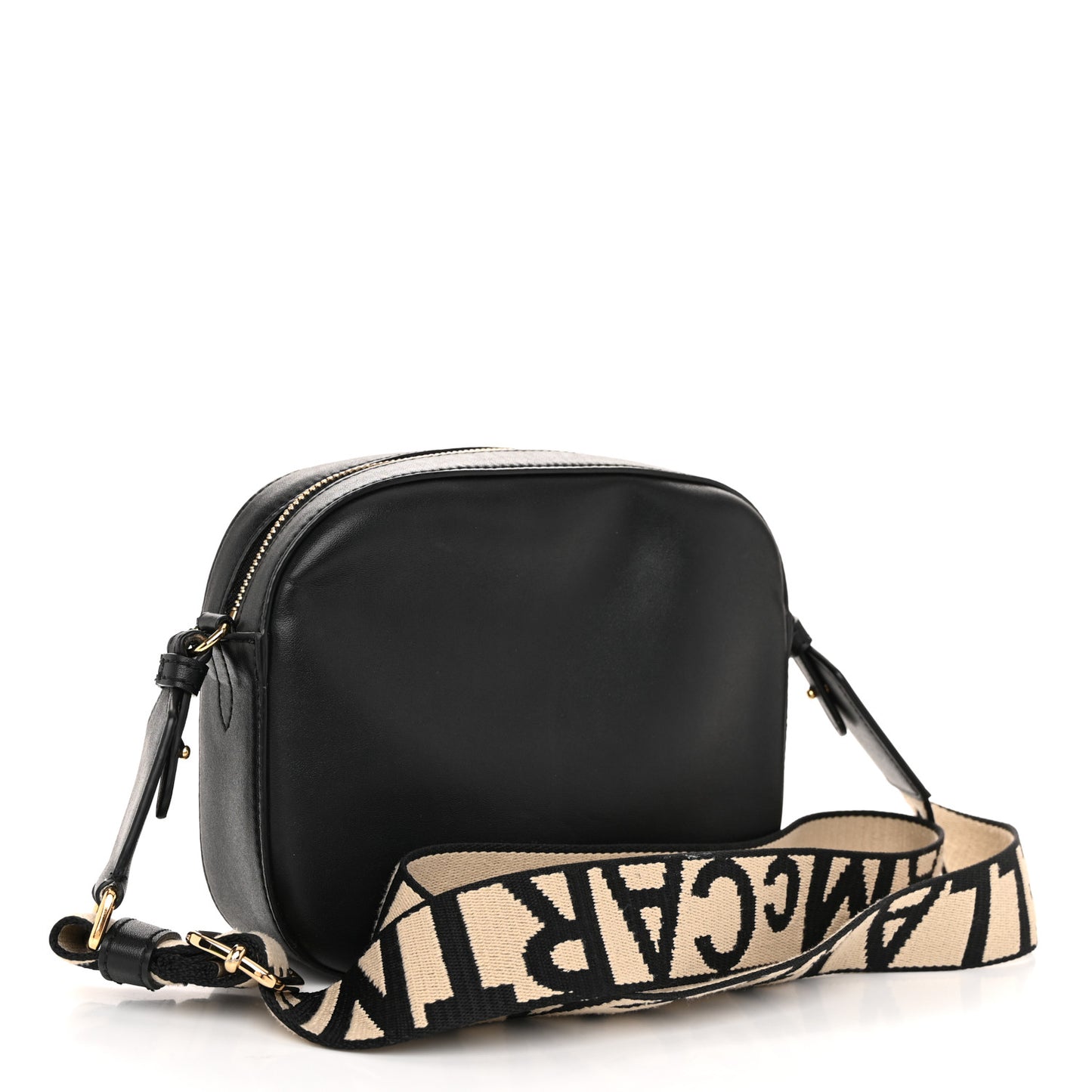 Eco Alter Nappa Perforated Logo Mini Bag Black