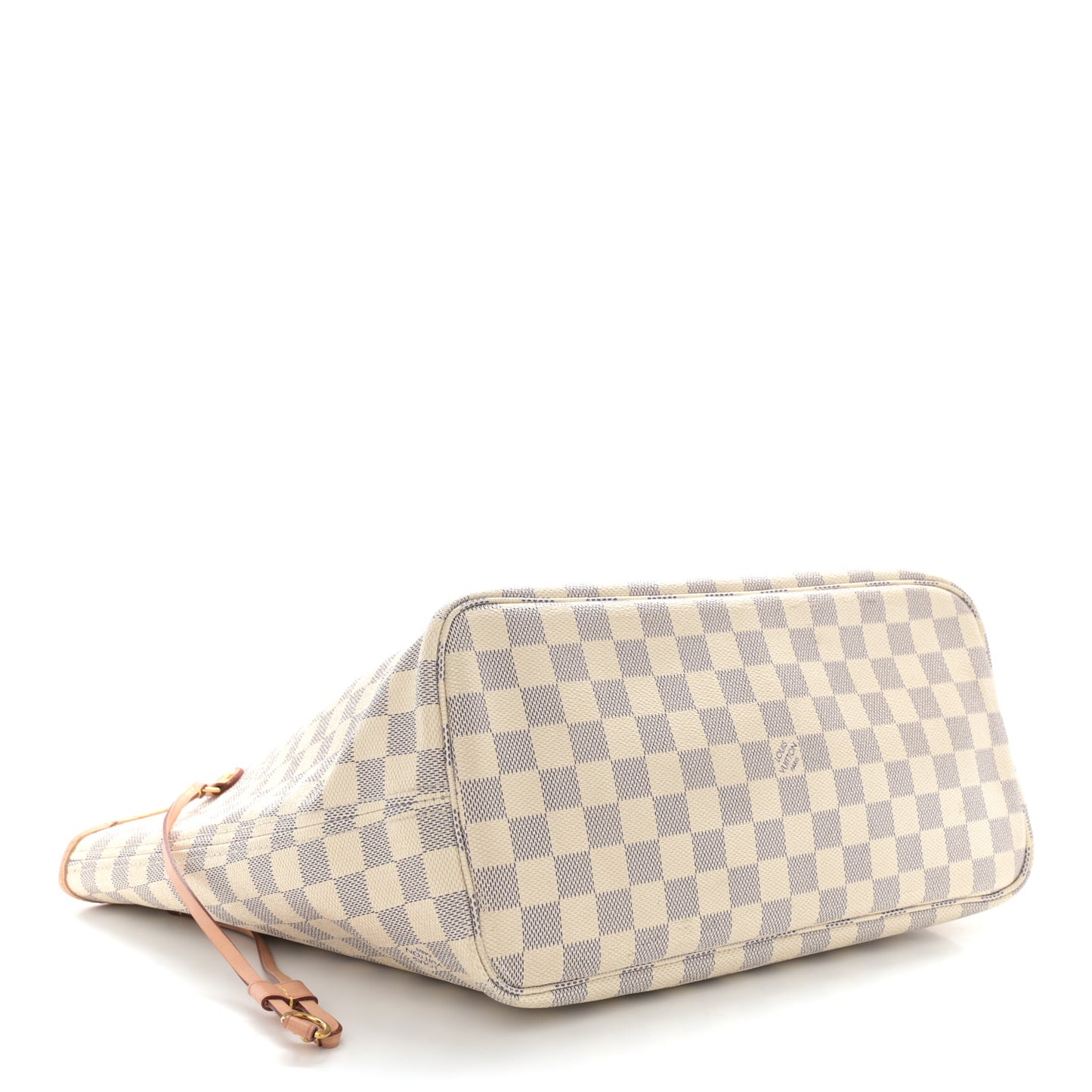 Damier Azur Neo Neverfull MM Rose Ballerine
