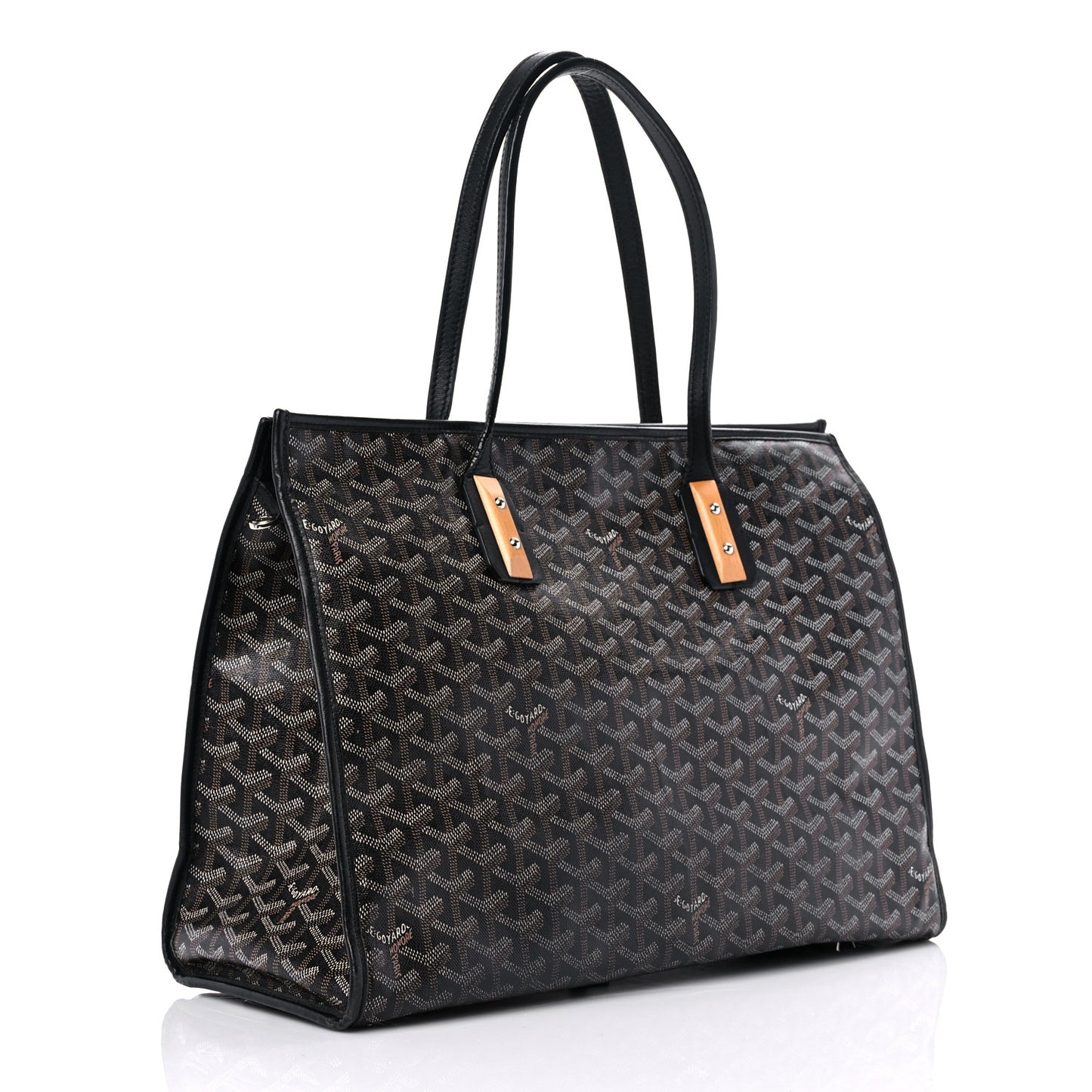 Goyardine Marquises Tote Black