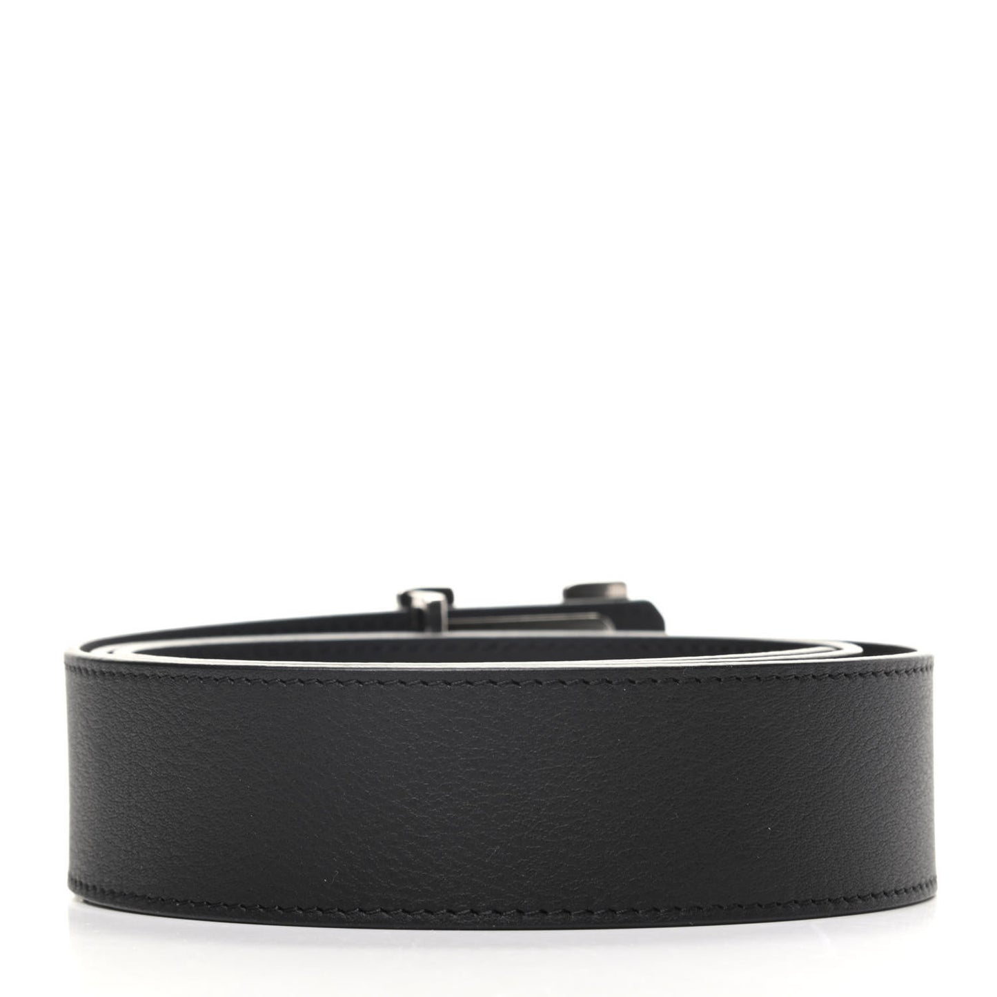 Calfskin LV Belt 100 40 Black