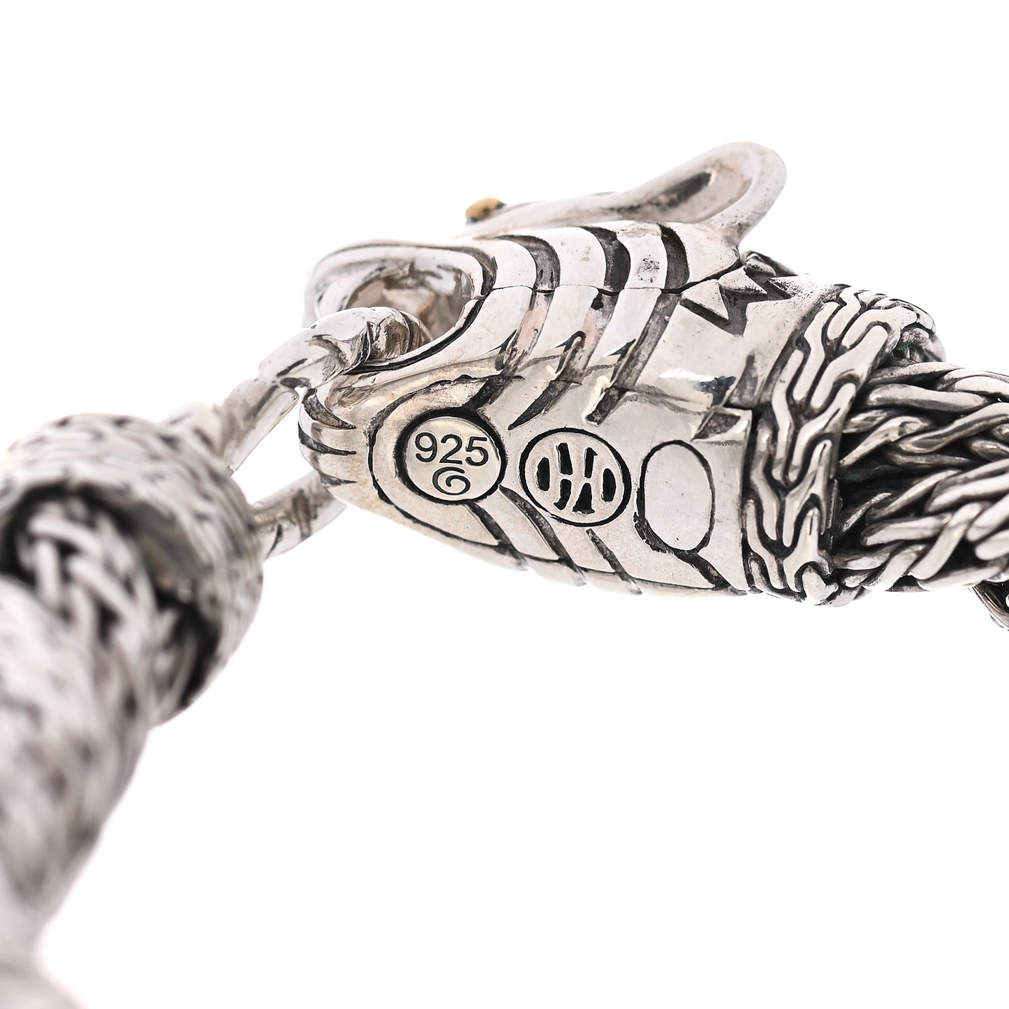 Sterling Silver Palu Macan Tiger Chain Bracelet