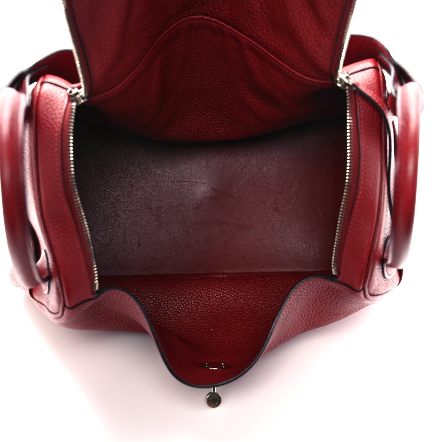 Taurillon Clemence Lindy 34 Rouge Grenat