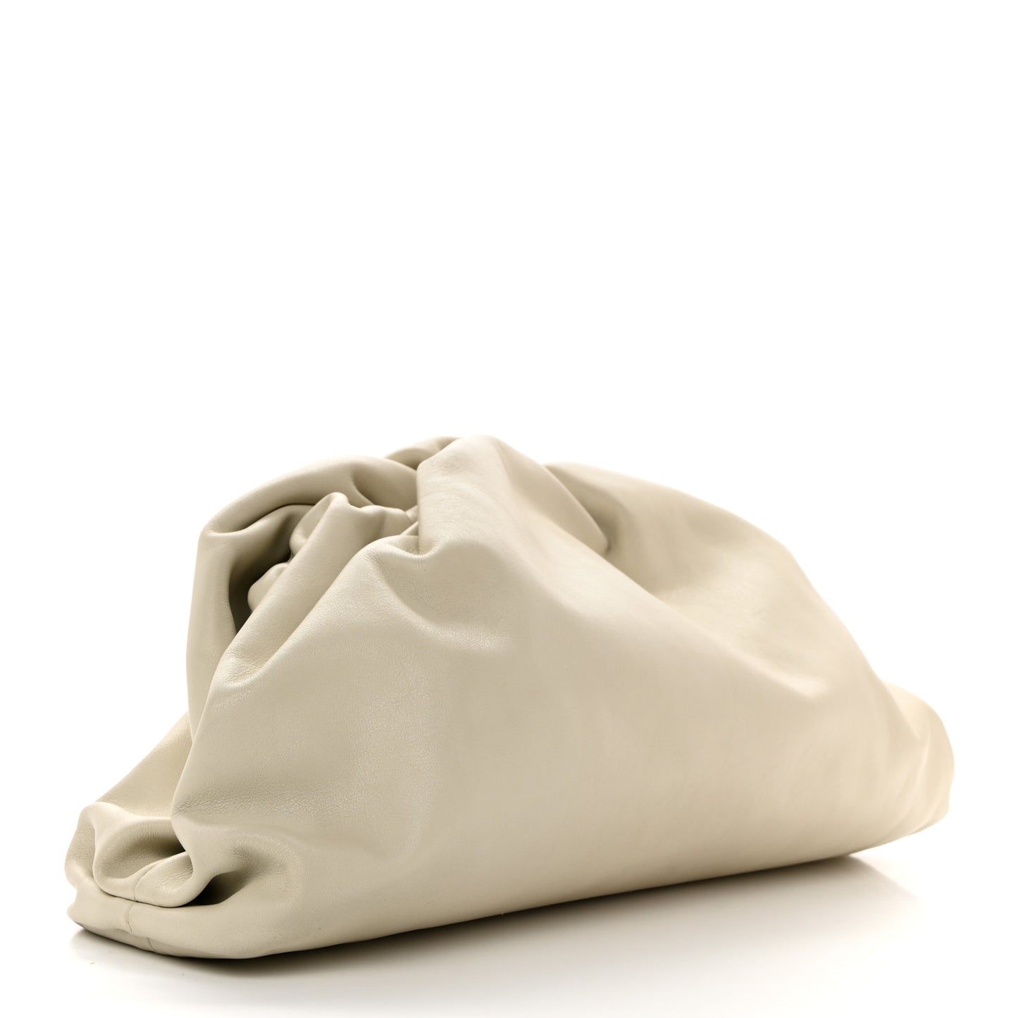 Smooth Butter Calf The Pouch Oversized Clutch Plaster