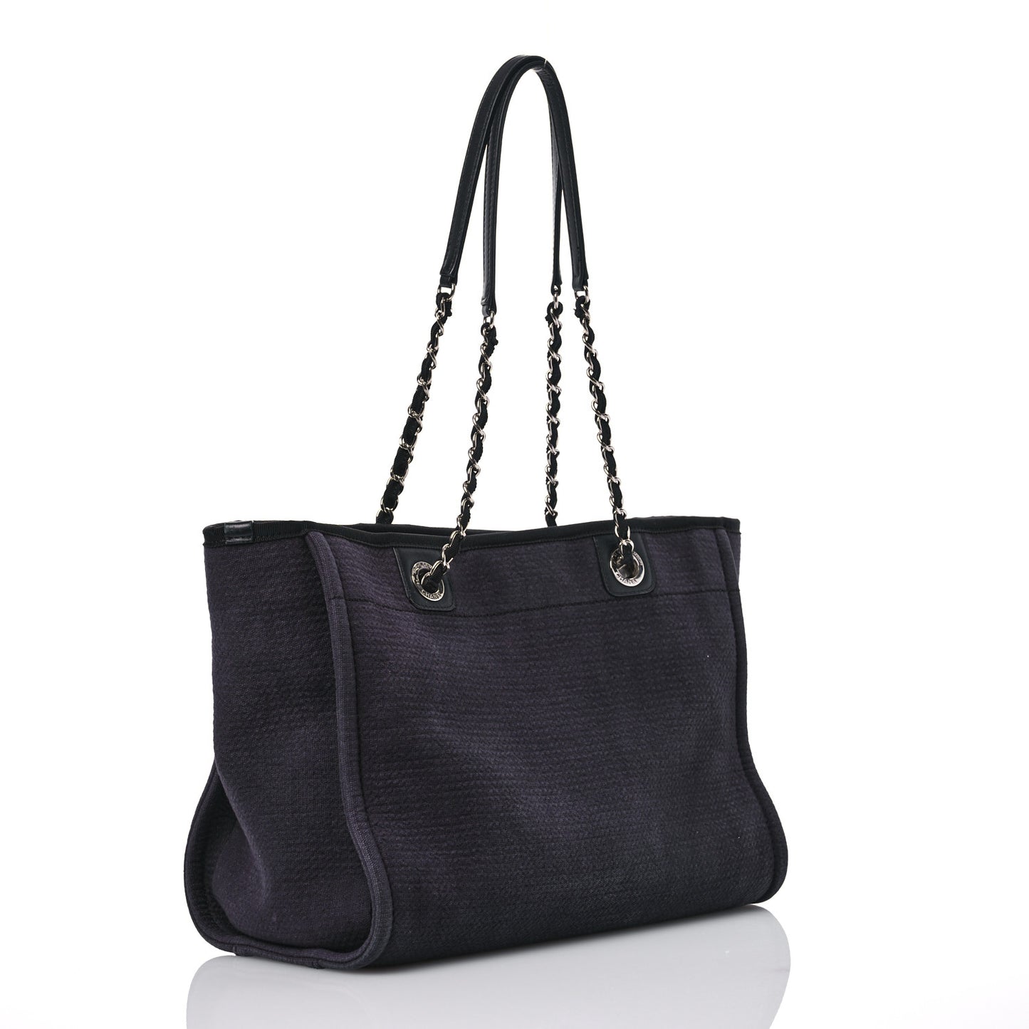 Mixed Fibers Small Deauville Tote Black
