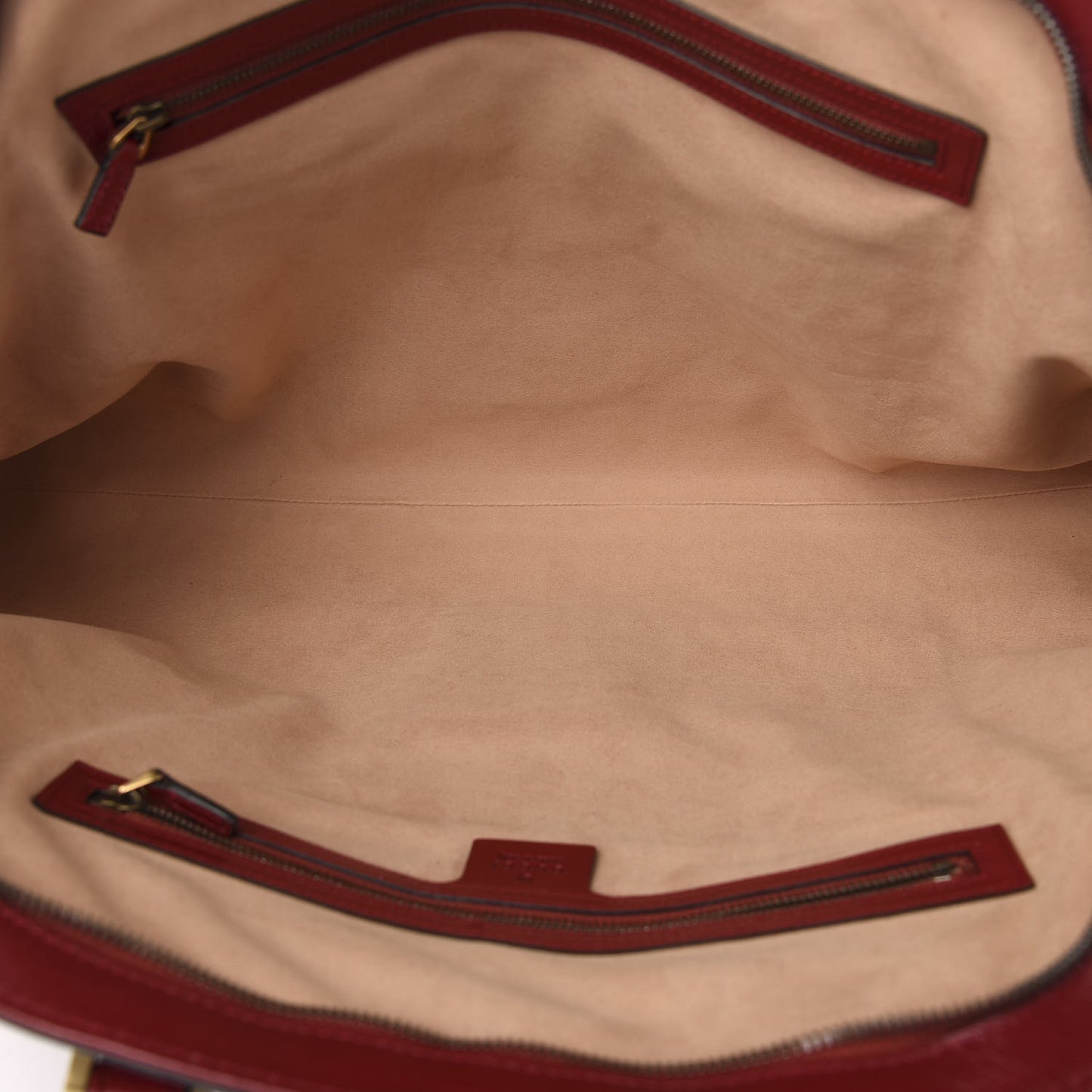 Calfskin Large Re(Belle) Top Handle Bag Red