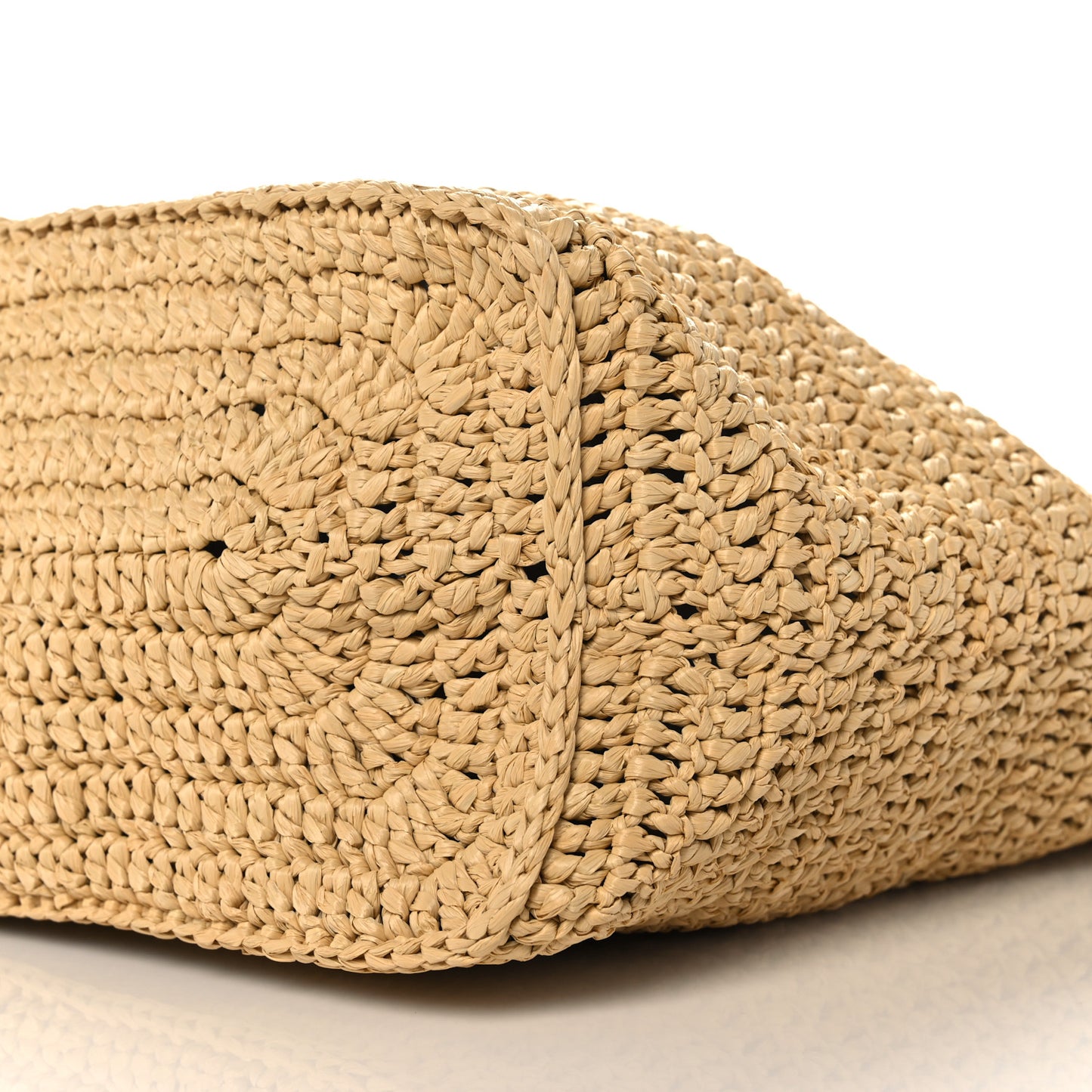 Raffia Rive Gauche Tote Natural