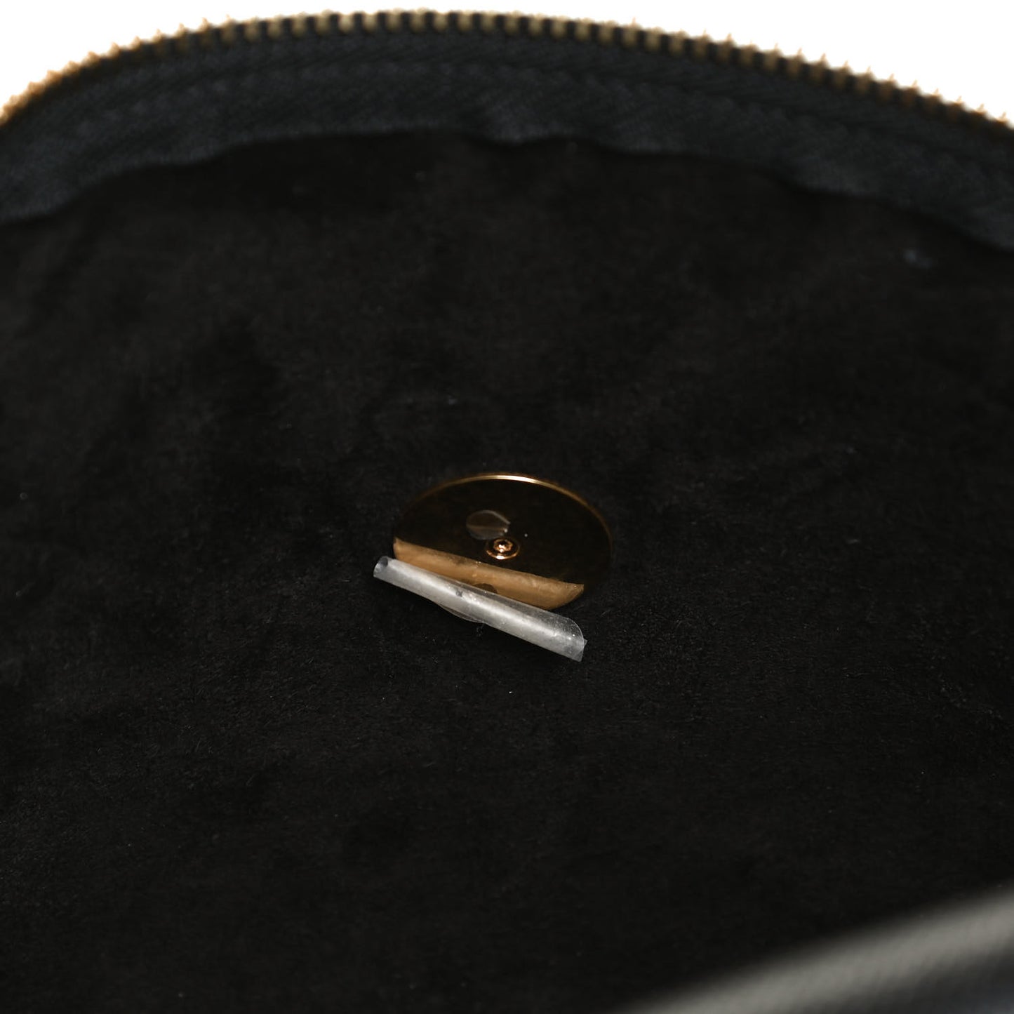Grained Calfskin Nano Belt Bag Black