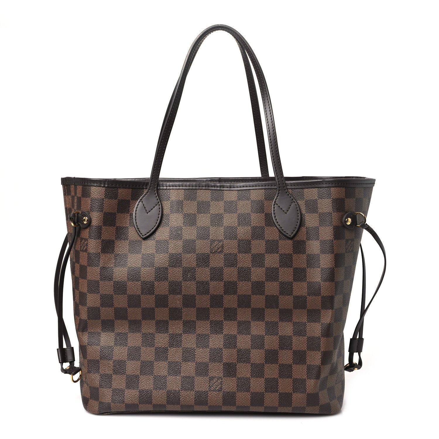 Louis Vuitton Damier Ebene Neo Neverfull MM Rose Ballerine 1 of 10