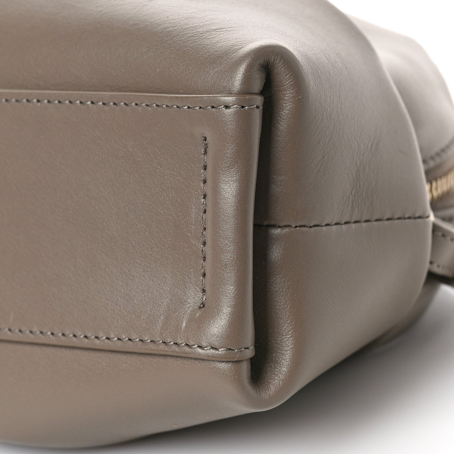 Calfskin Mini Judy Shoulder Army Green