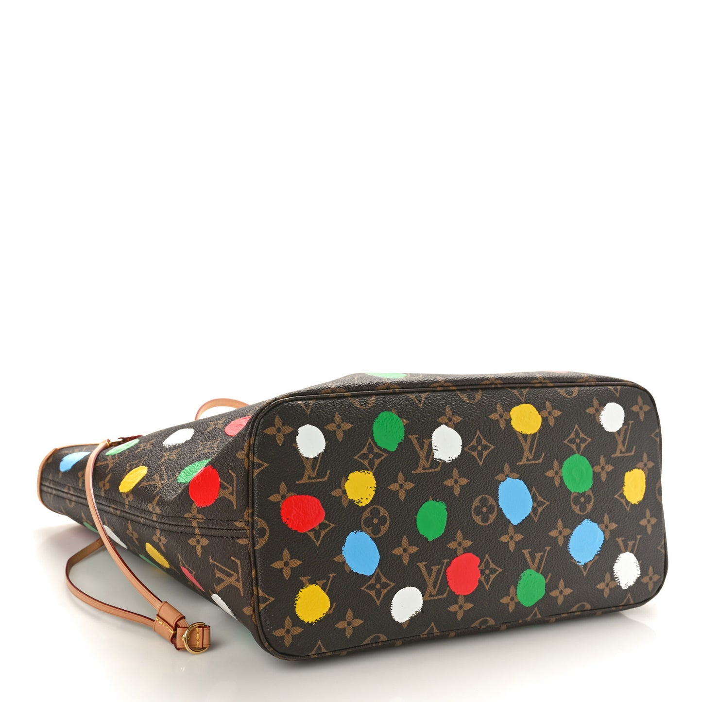 LV X YK Monogram Dots Neverfull MM