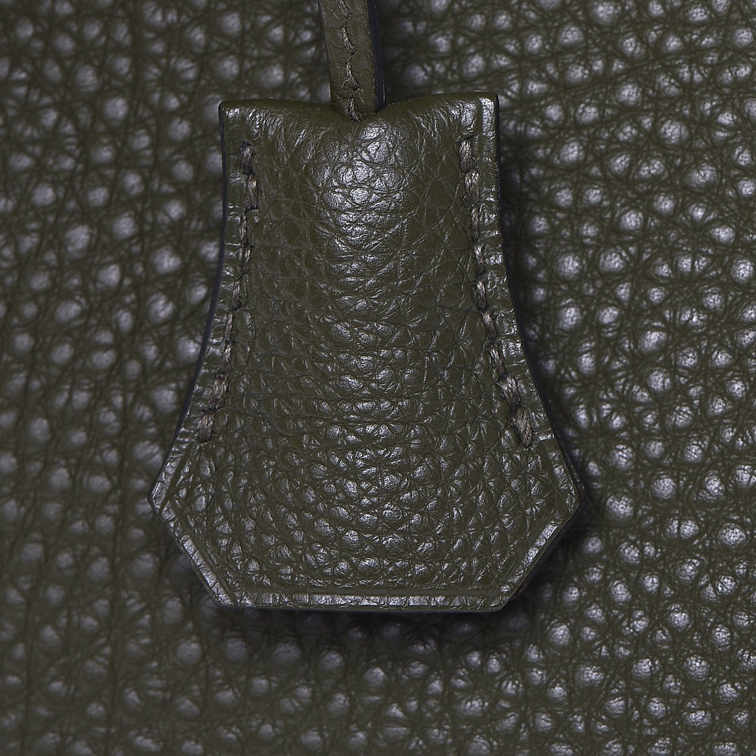 Hermes Togo Birkin 30 Vert Olive 26 of 31