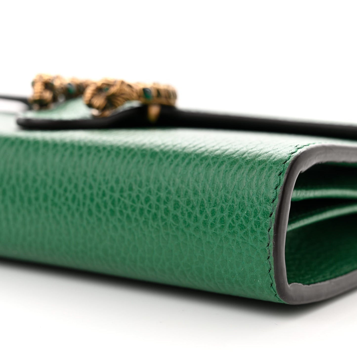 Calfskin Mini Dionysus Chain Wallet Emerald