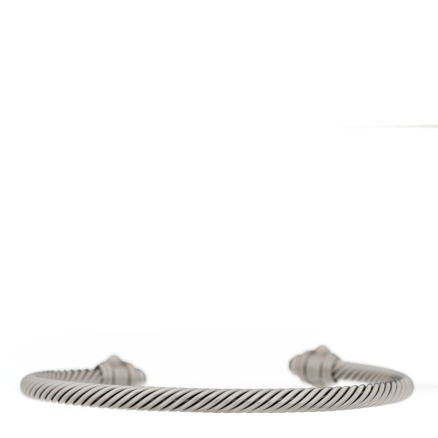 David Yurman Aluminum 5mm Renaissance Bracelet Silver 3 of 6