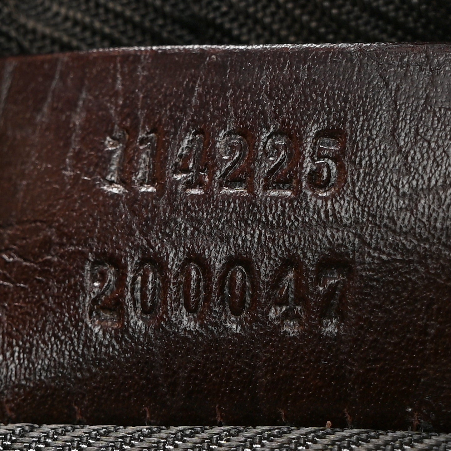 GG Plus Monogram Travel Bag Dark Brown