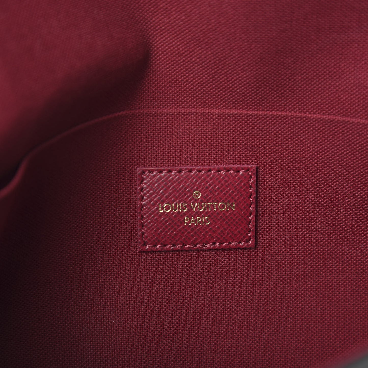 Monogram Pochette Felicie Chain Wallet Fuchsia