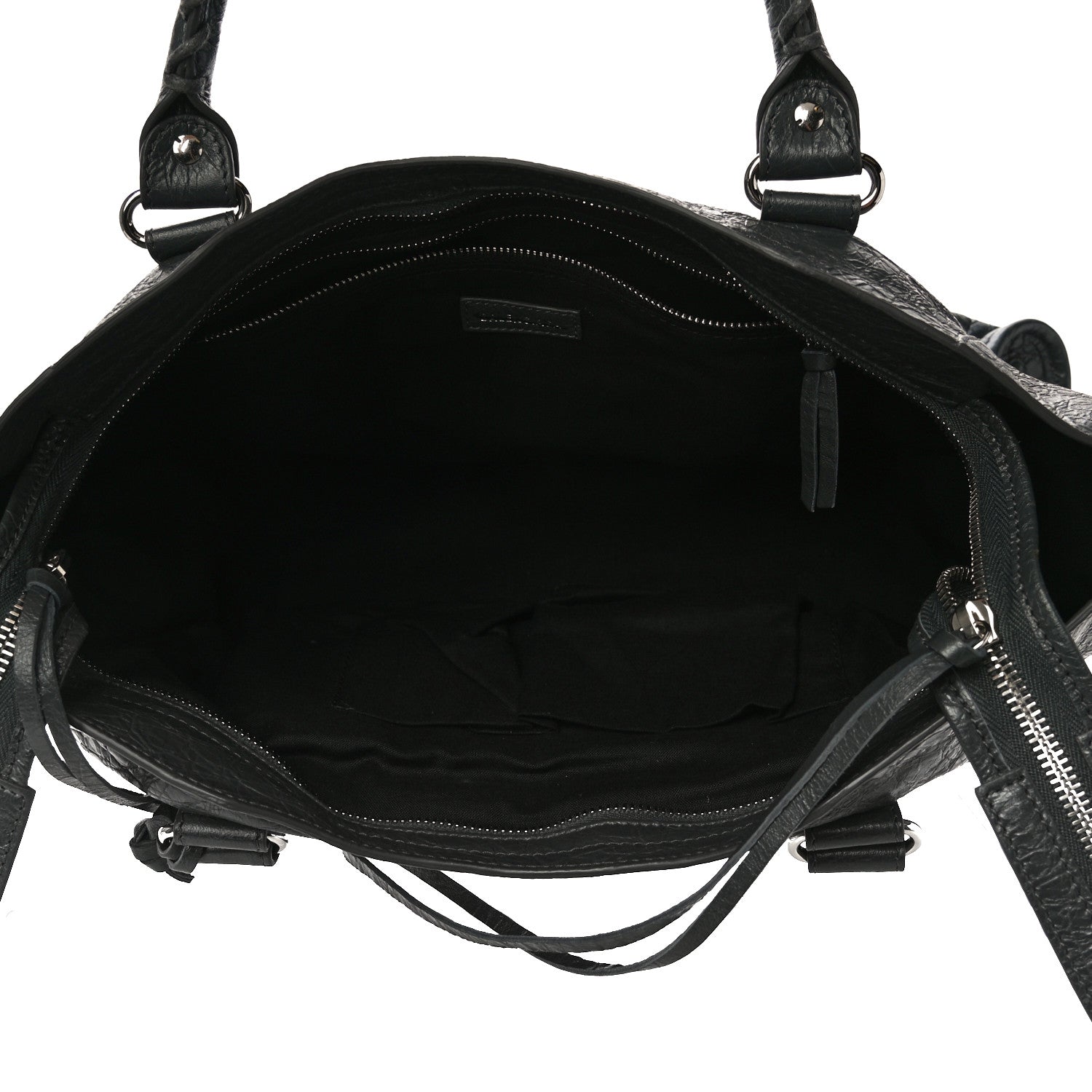 Balenciaga Agneau Classic Silver Hardware City Gris Fossile 5 of 9