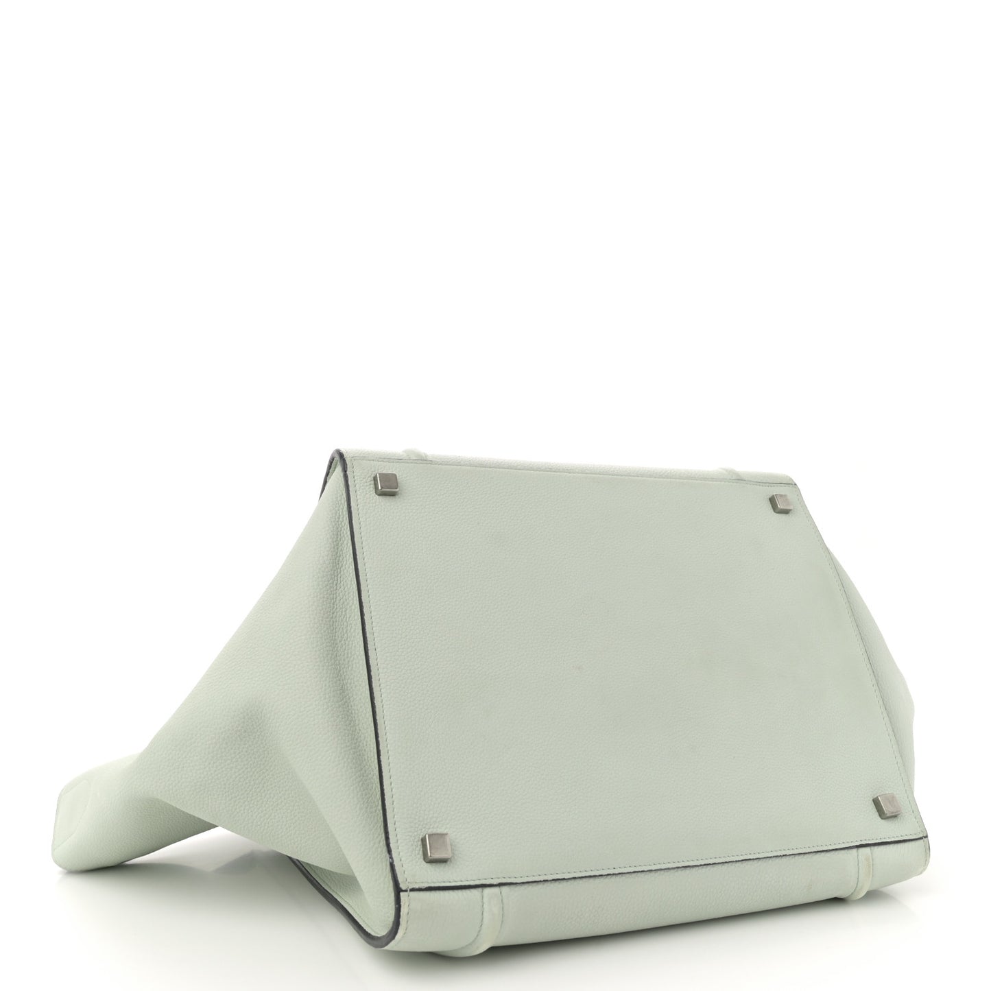 Baby Grained Calfskin Medium Phantom Luggage Jade