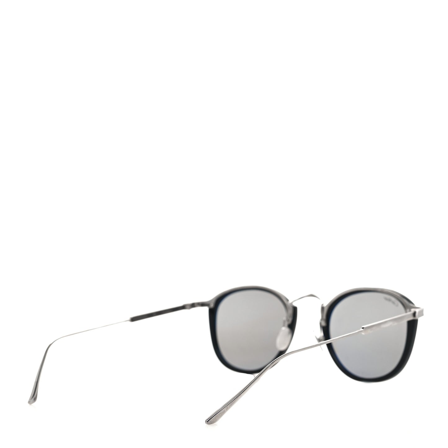 C De Cartier Sunglasses Silver Black