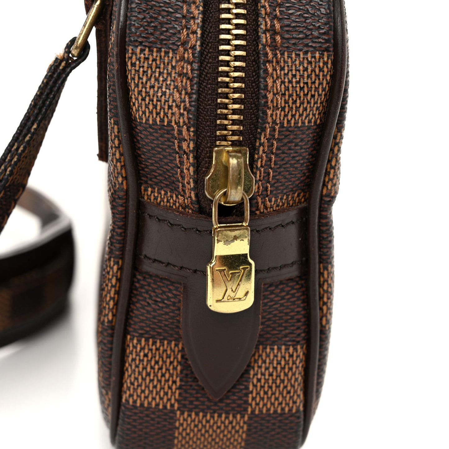 Damier Ebene Pochette Marly Bandouliere