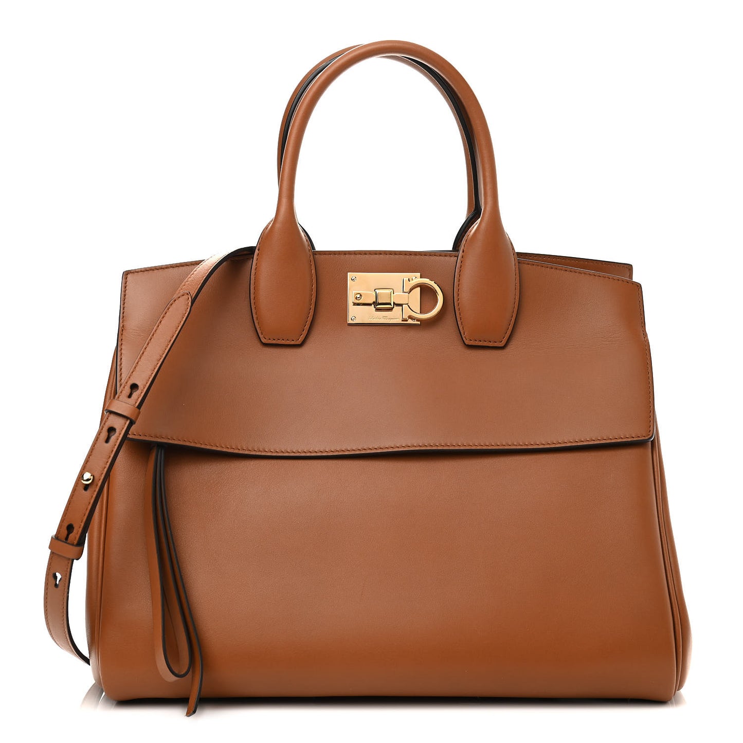Calfskin Large Studio Bag Sella