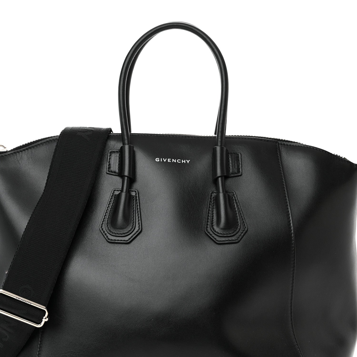 Givenchy Box Calfskin Small Antigona Sport Top Handle Bag Black 7 of 14