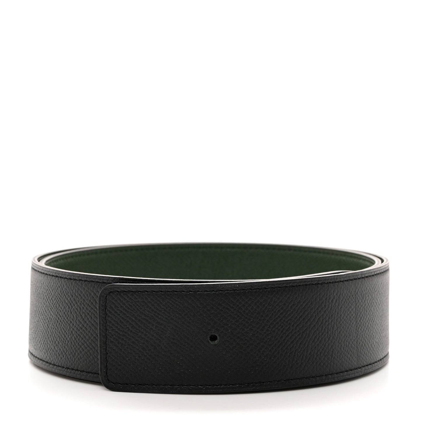 Epsom 42mm Belt Strap 90 Black Vert Anglais