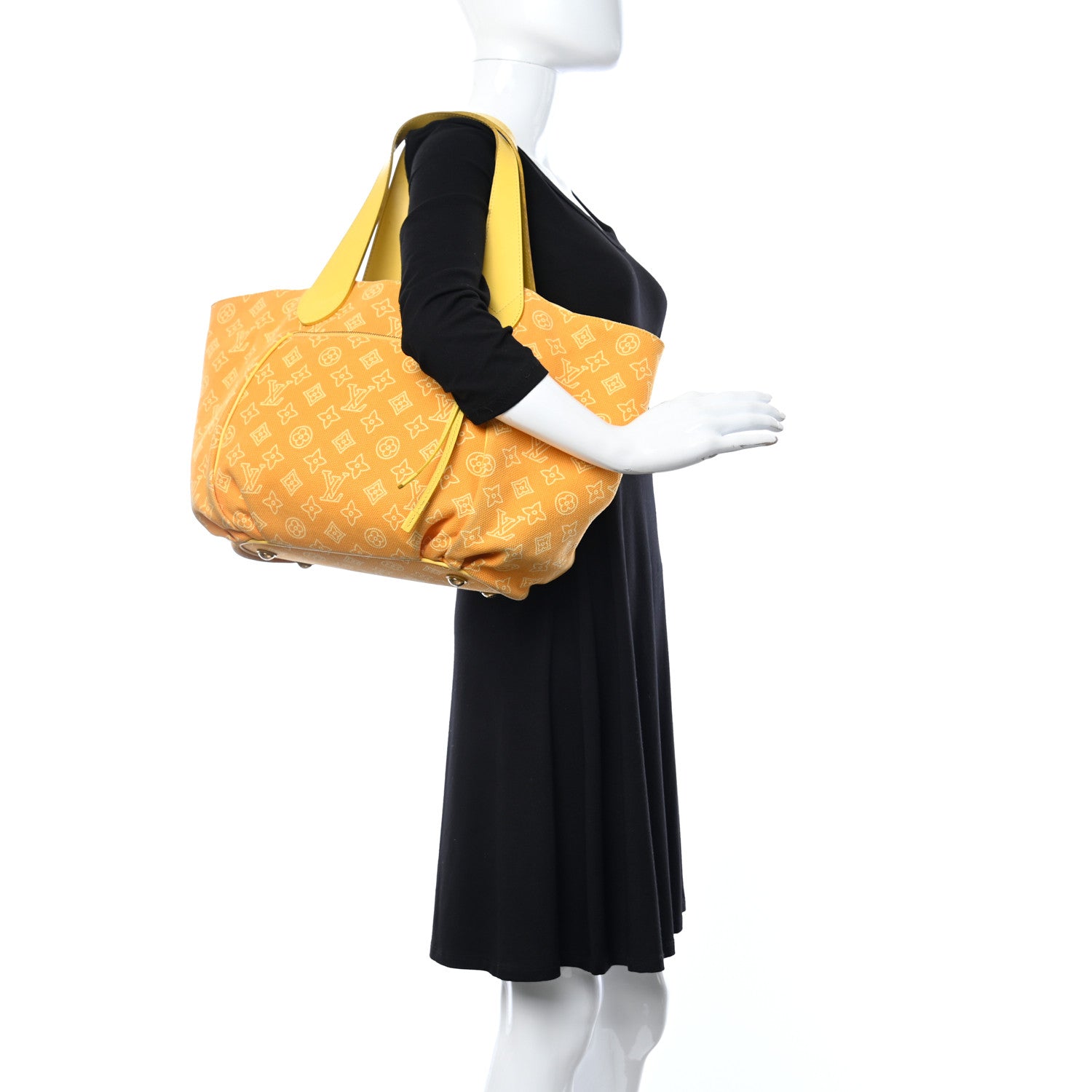 Louis Vuitton Cabas Ipanema PM Yellow 3 of 10