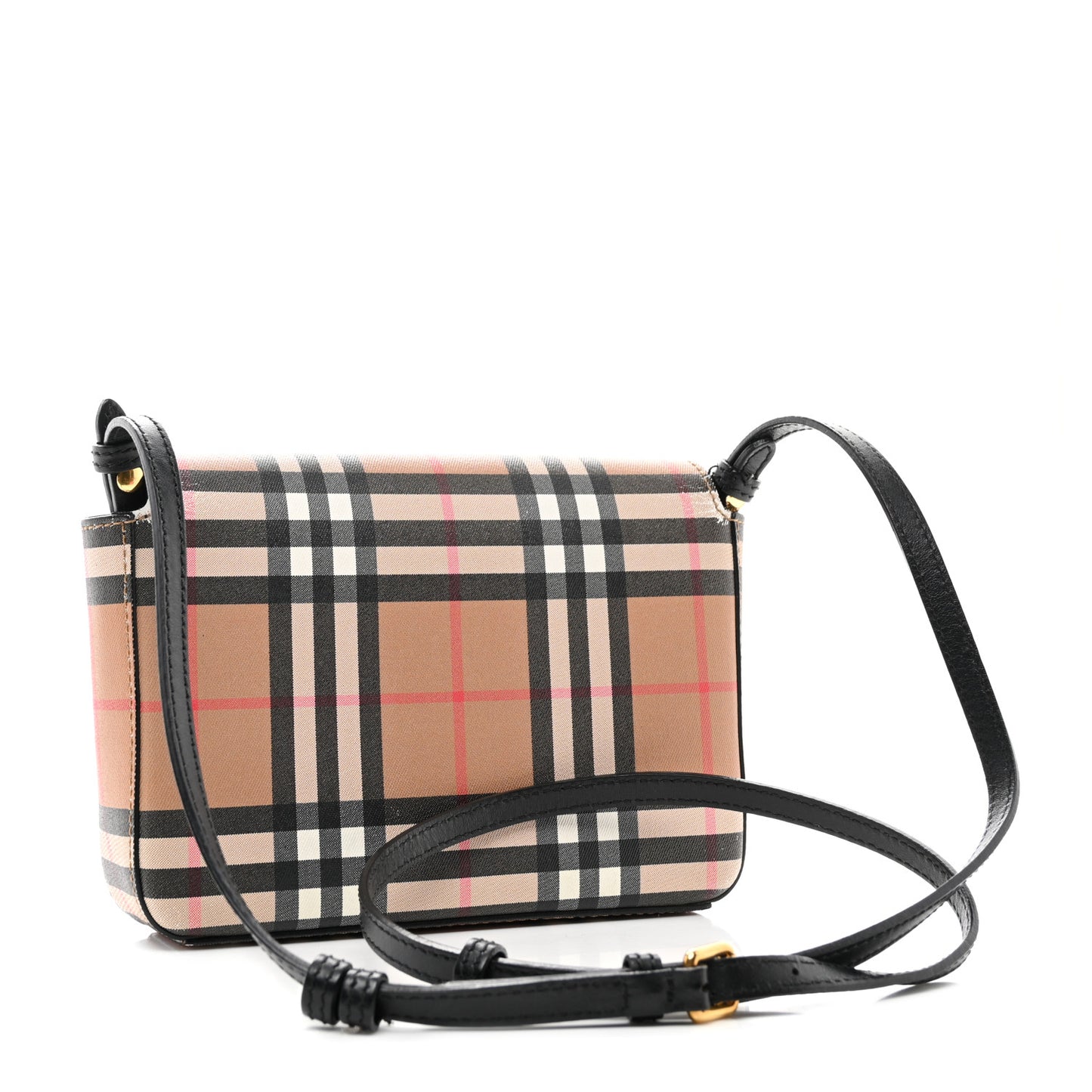 House Check Tartan Mix Hampshire Crossbody Antique Yellow Black