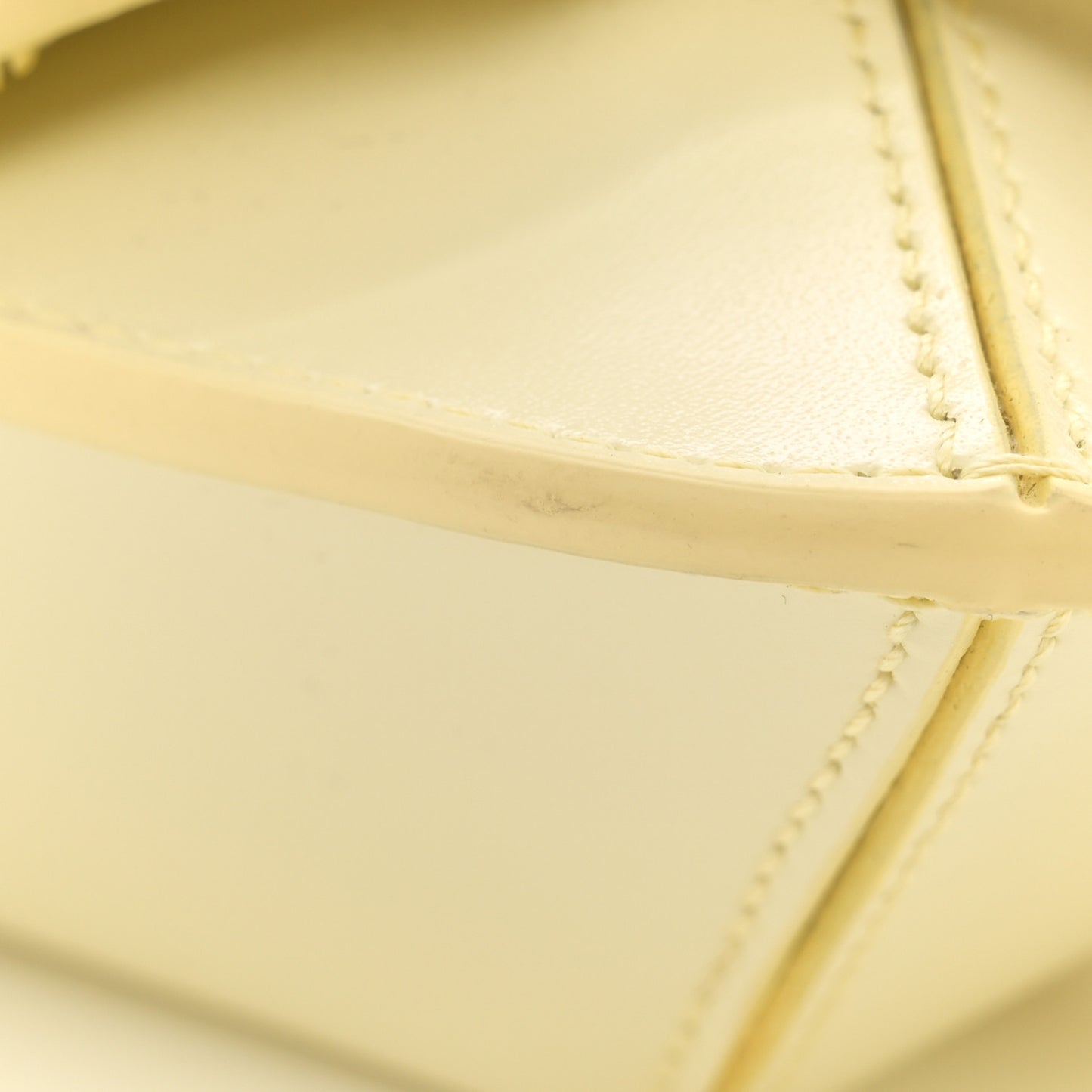Calfskin Voyou Flap Bag Soft Yellow