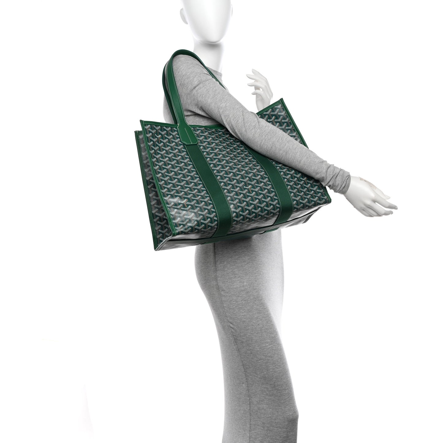 Goyardine Villette Tote Green
